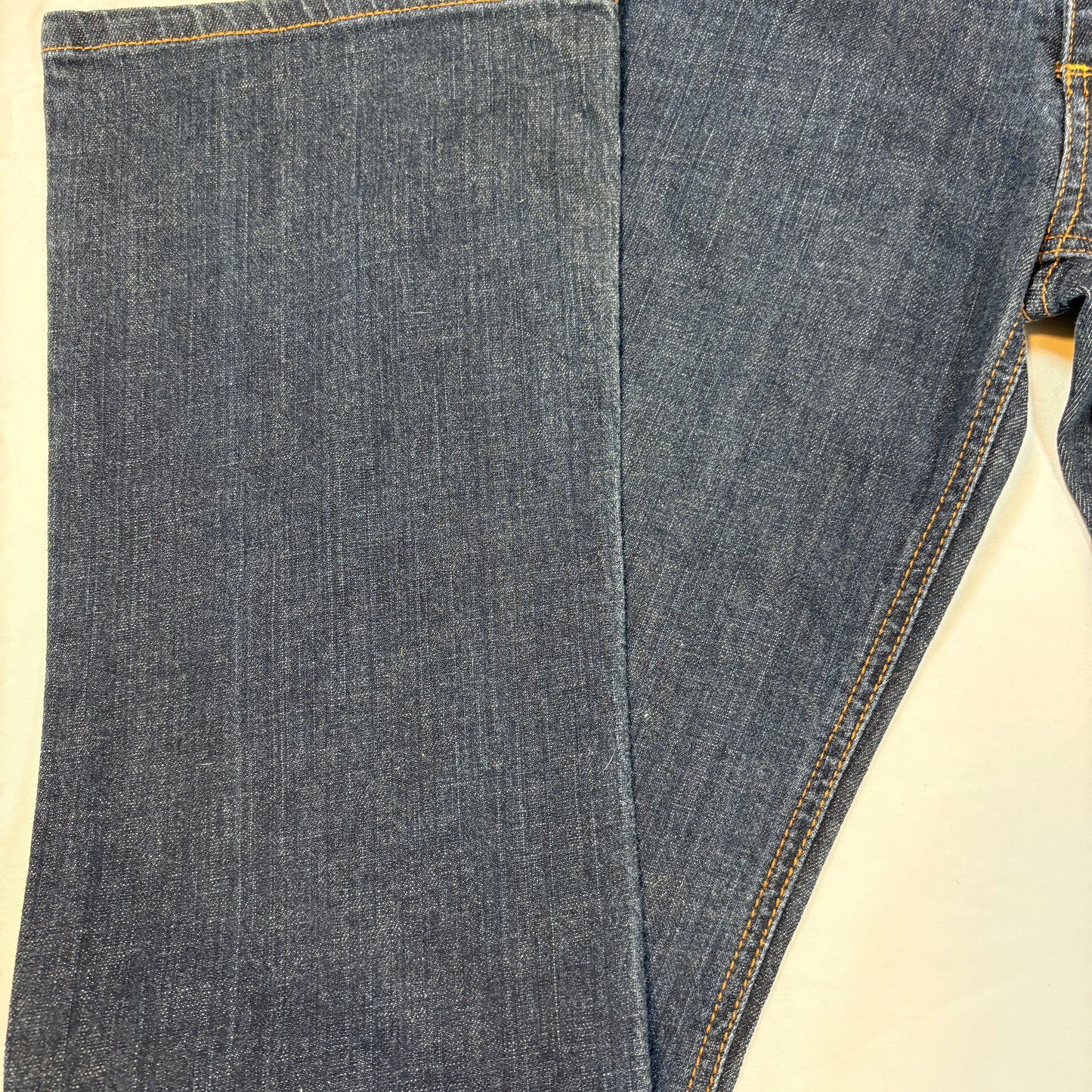 Bullhead Laguna Bootcut Jeans Women’s Size 7 Long Blue Denim Stretch Baggy Y2K