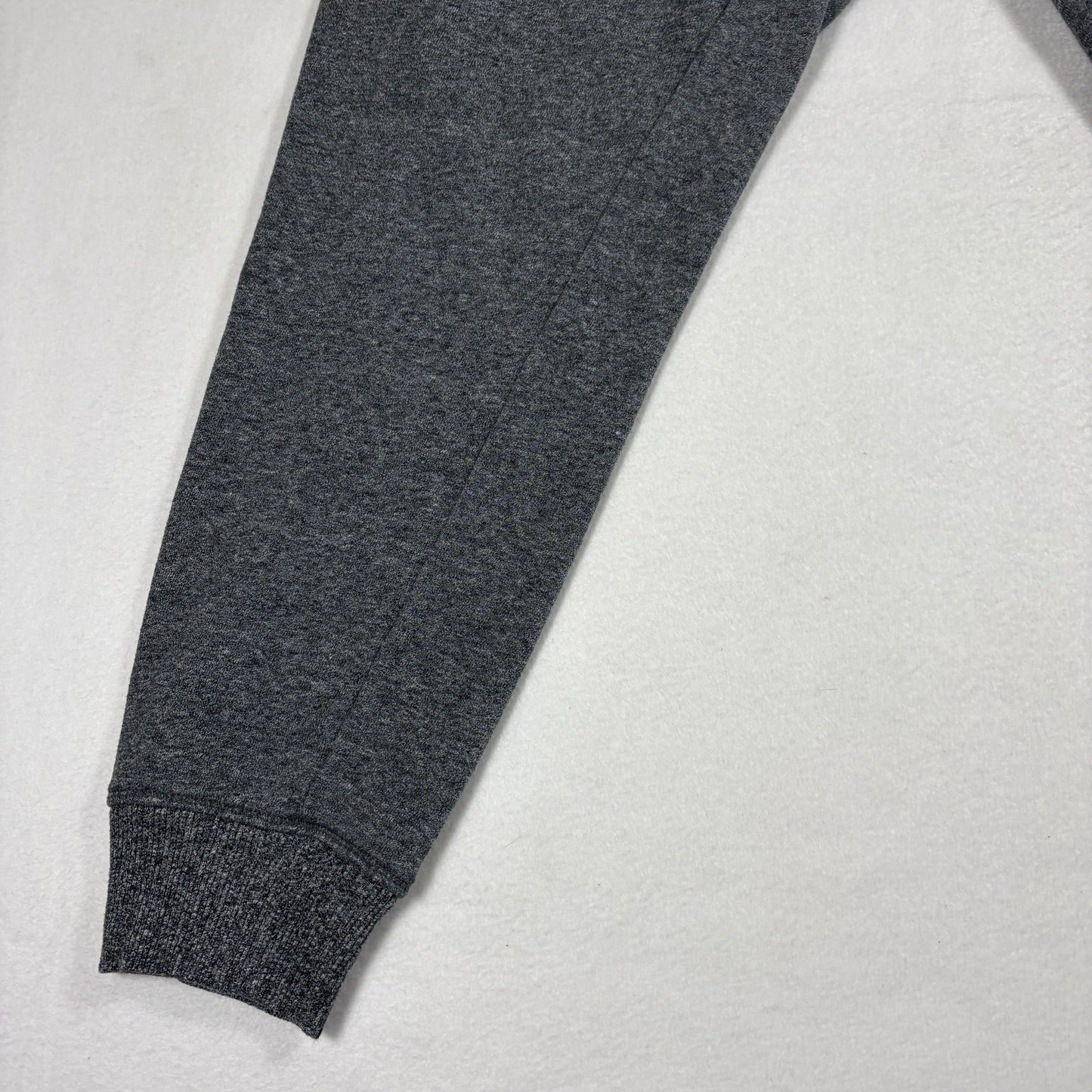 DKNY Womens Sweatpants Small Gray Joggers Lounge Pants Logo Leg Cuff Casual