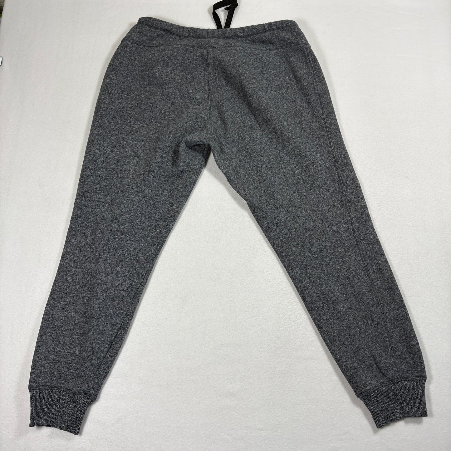 DKNY Womens Sweatpants Small Gray Joggers Lounge Pants Logo Leg Cuff Casual