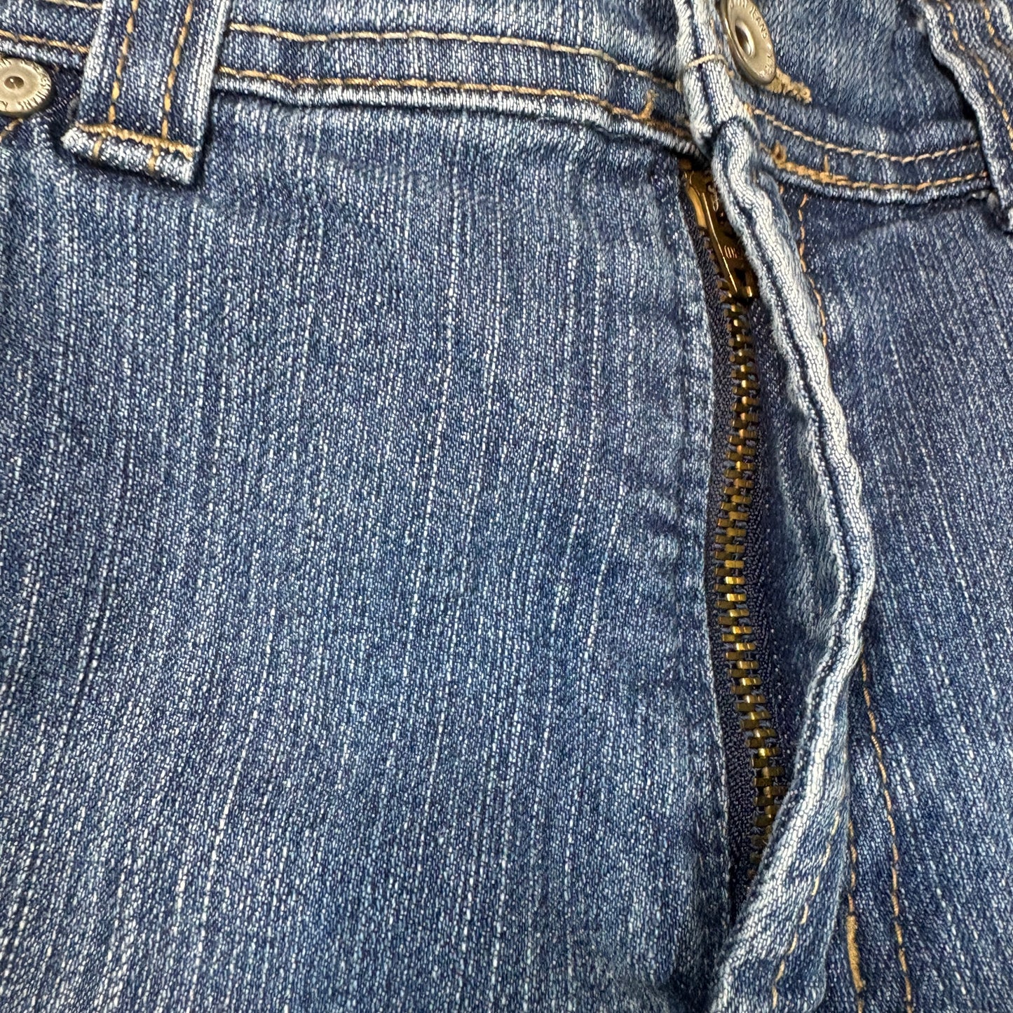 Nine West Jeans Women’s Size 10 Blue Denim Stretch Bootcut Baggy Y2K Retro Style