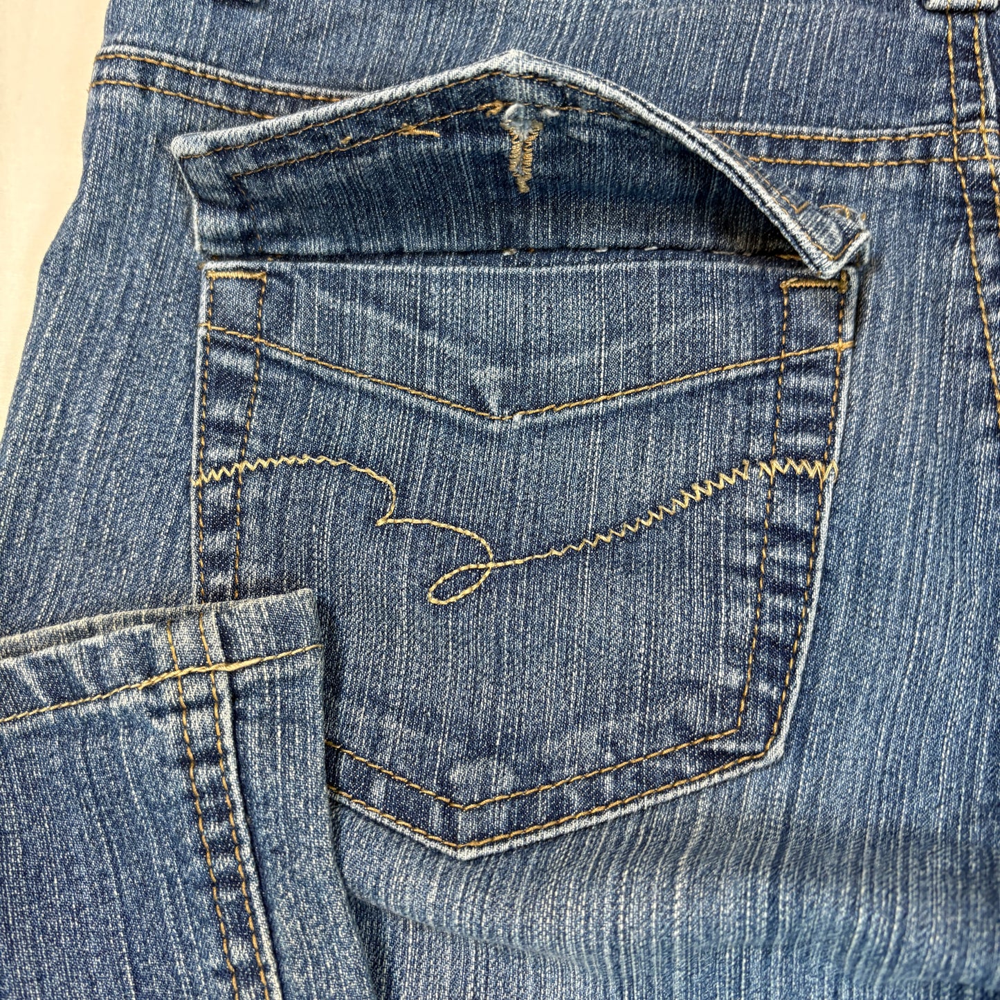 Nine West Jeans Women’s Size 10 Blue Denim Stretch Bootcut Baggy Y2K Retro Style