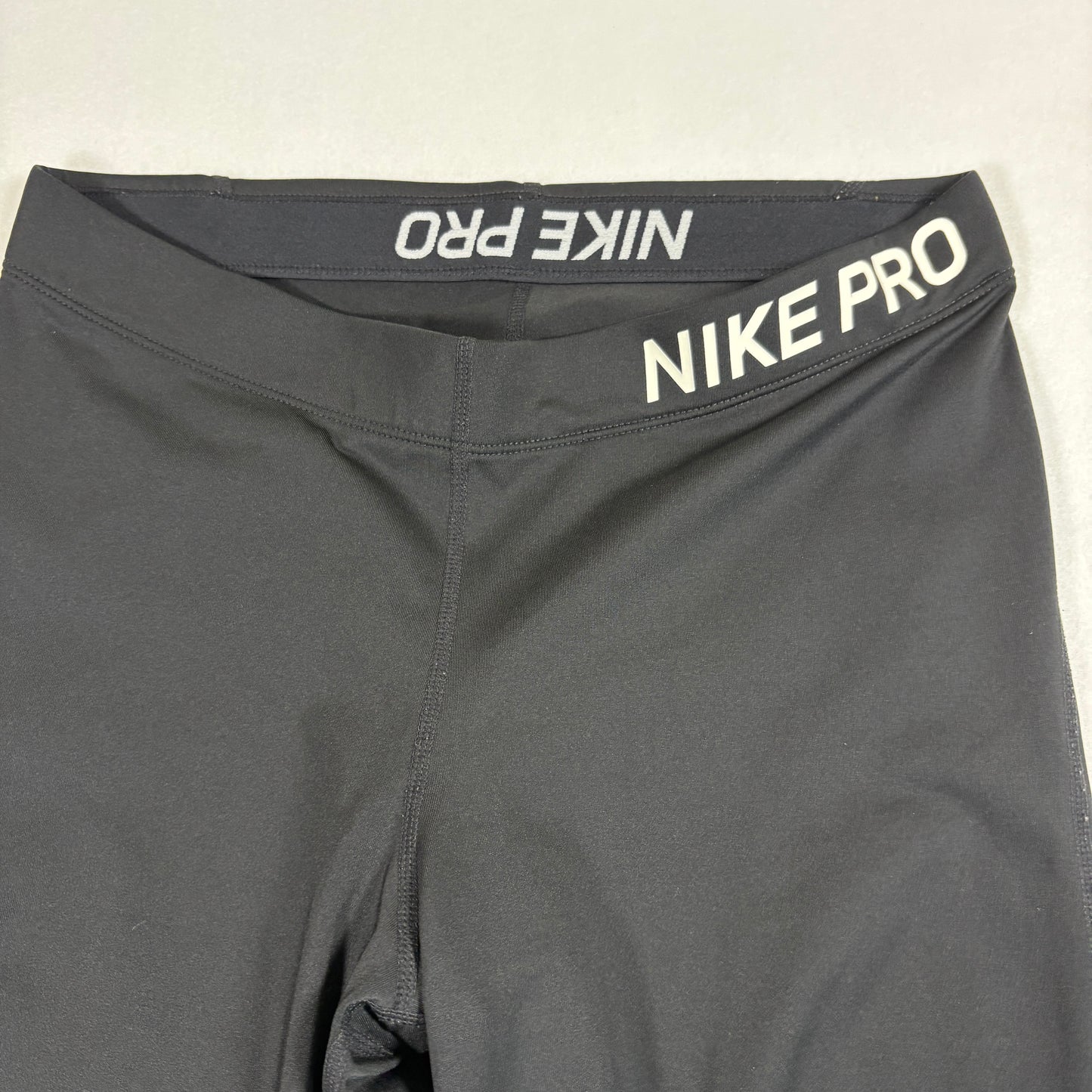 Nike Pro Womens Leggings Small Black Dri-Fit Compression Training Pants