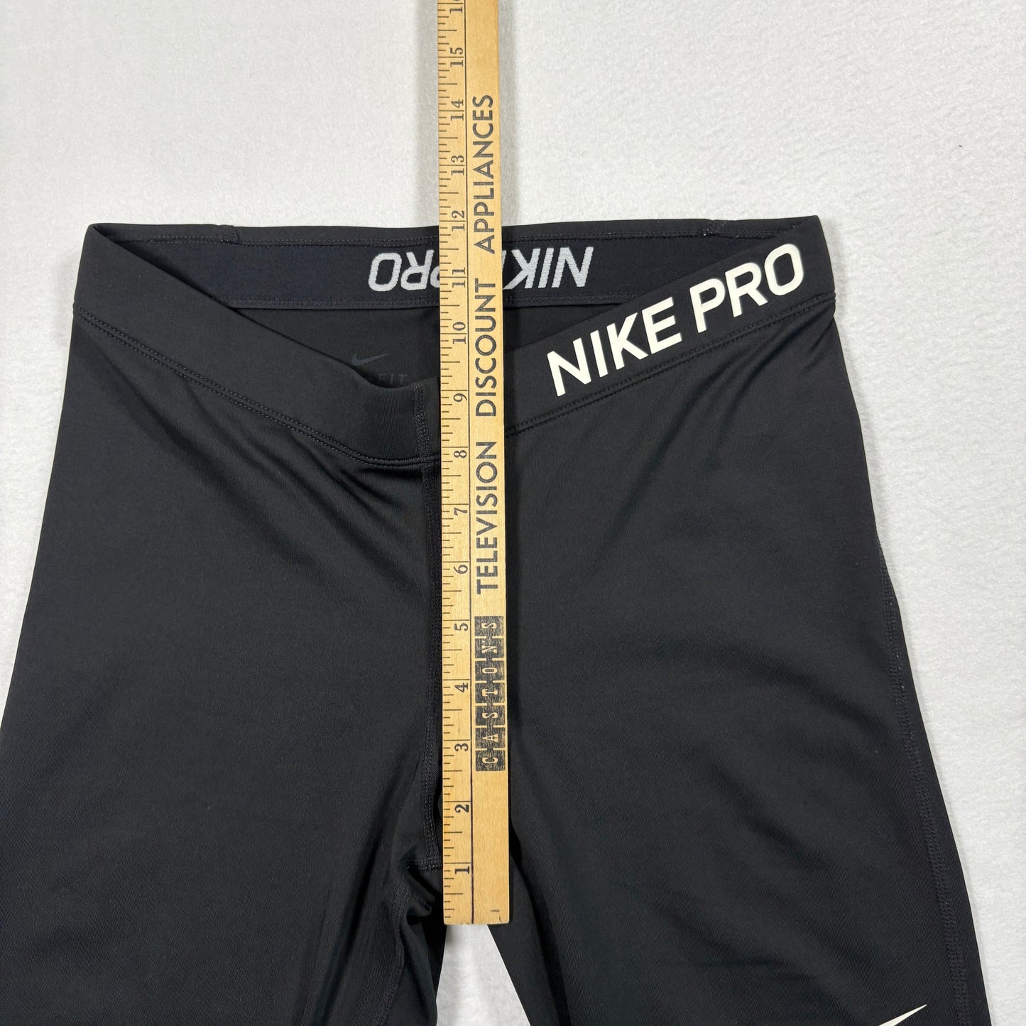 Nike Pro Womens Leggings Small Black Dri-Fit Compression Training Pants