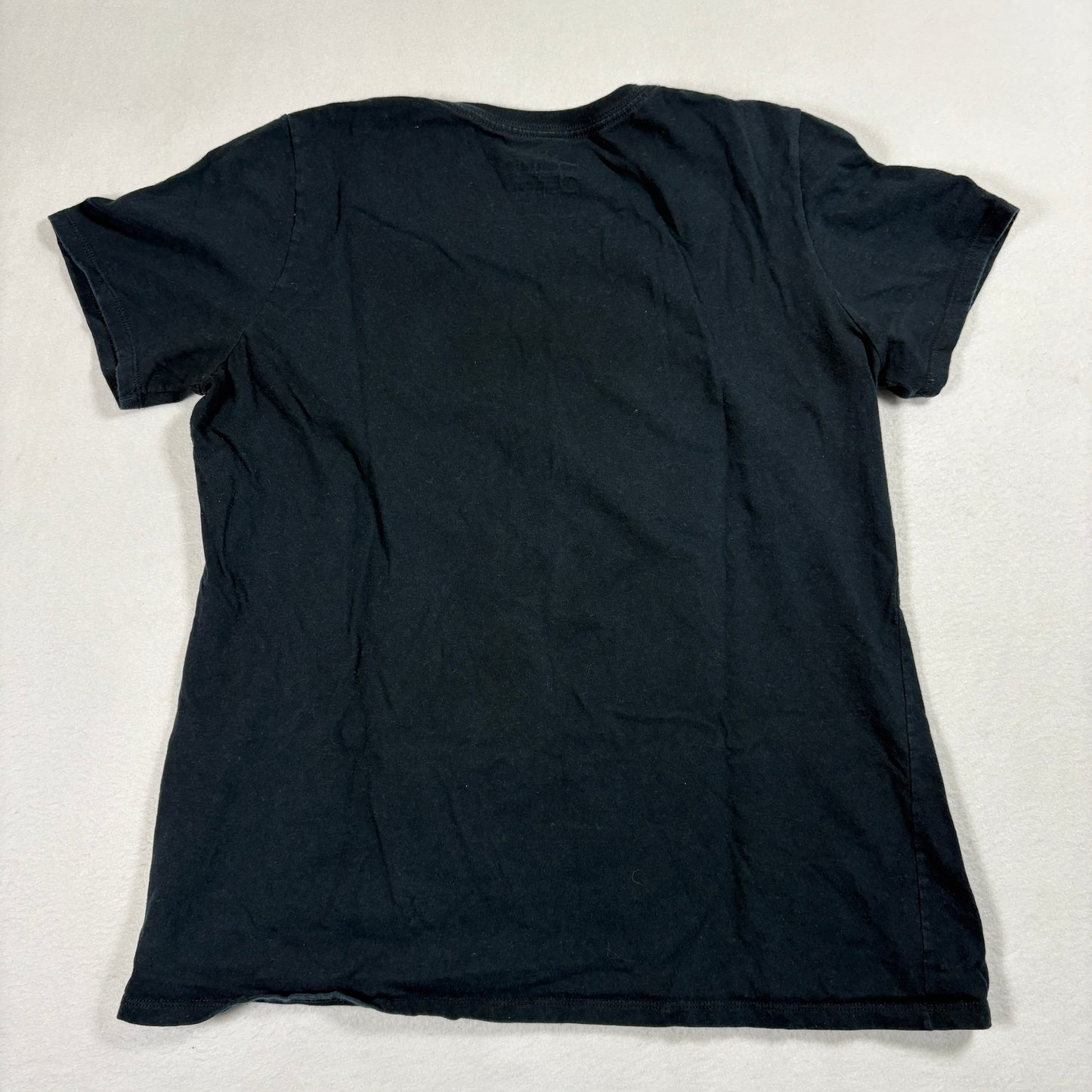 Nike Mens Black Graphic Tee Shirt Large Just Do It Athletic Cut Vintage Y2K