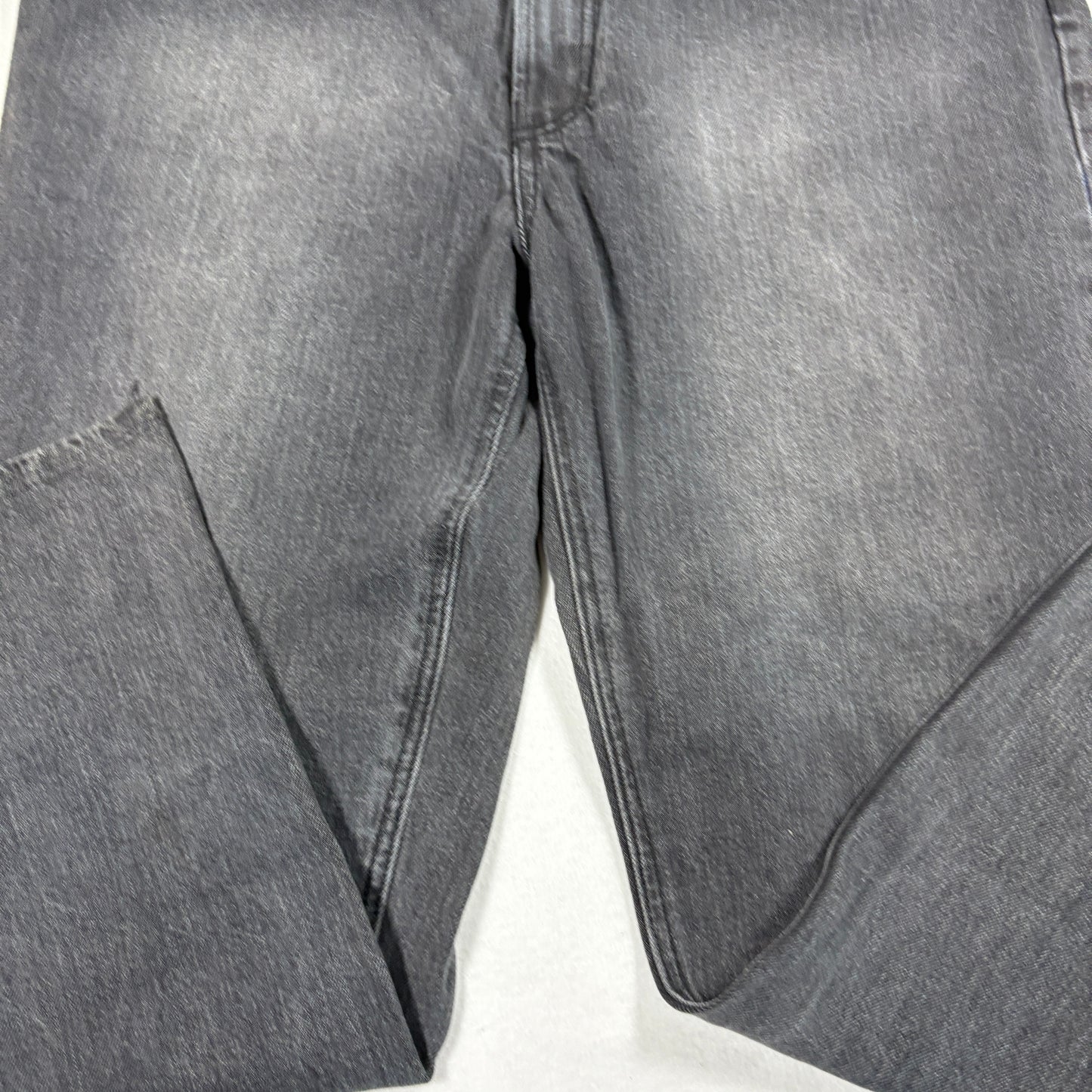 Arizona Jean Co Mens Baggy Jeans 40 Black Denim Y2K 90s Grunge Straight Fit