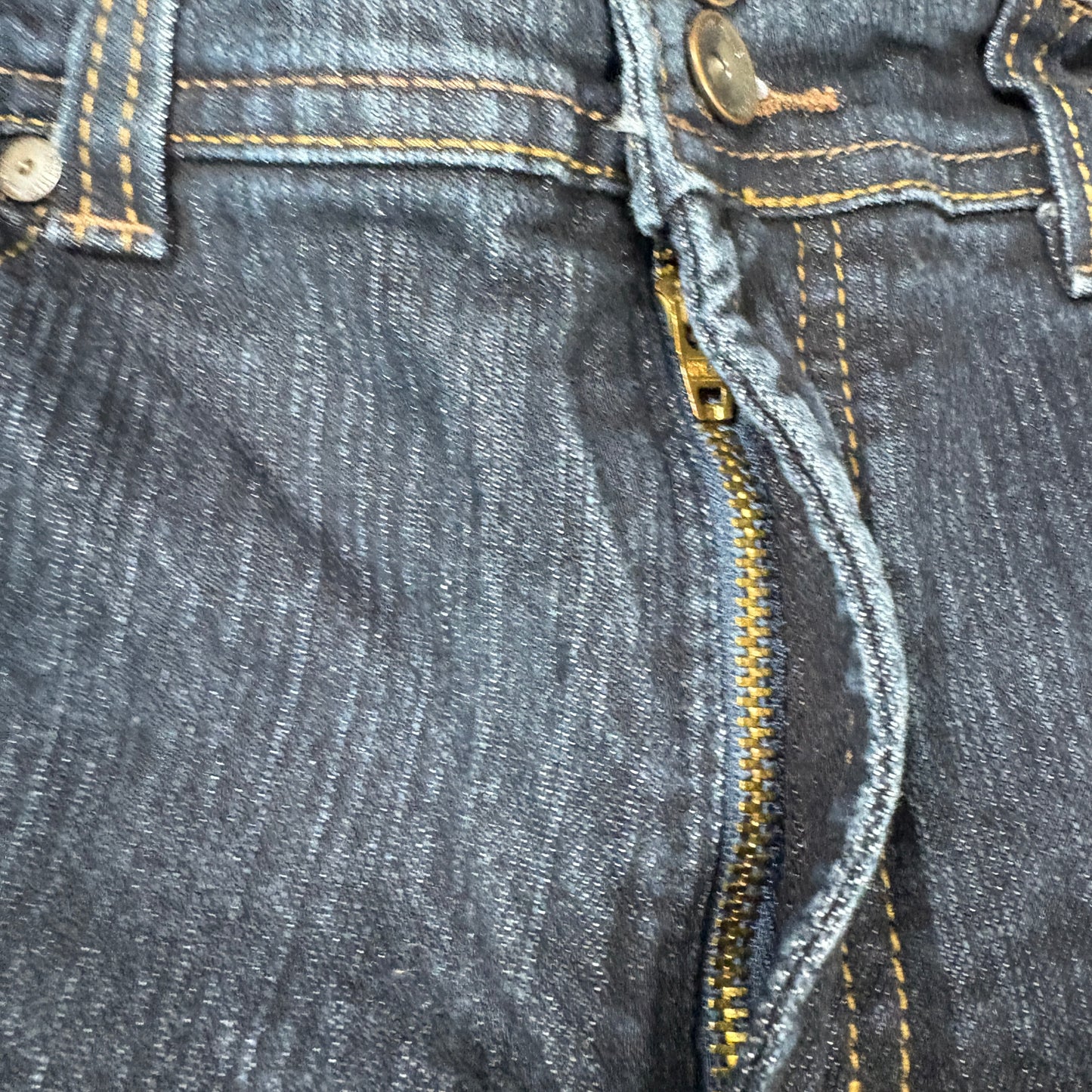 Nine West Jeans Women’s Size 10 Blue Dark Wash Denim Bootcut Baggy Stretch Y2K