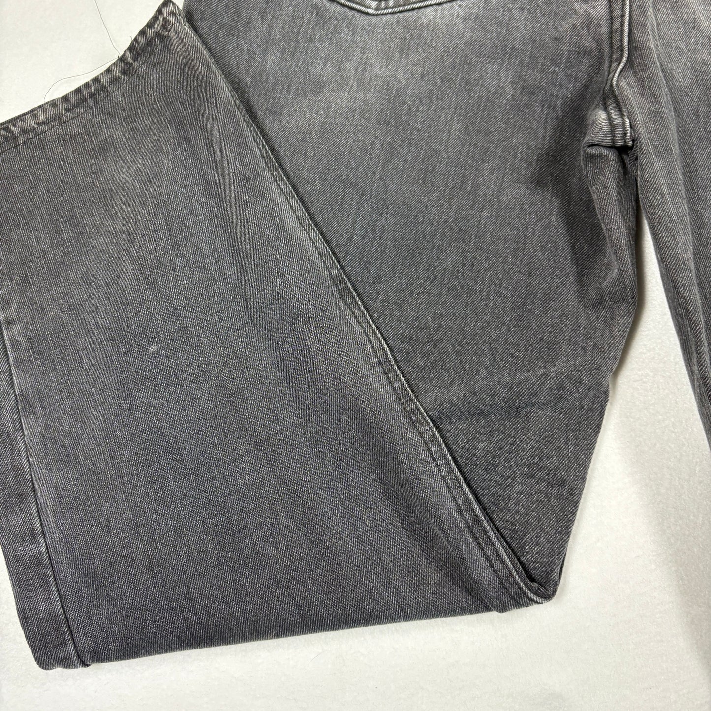 Arizona Jean Co Mens Baggy Jeans 40 Black Denim Y2K 90s Grunge Straight Fit