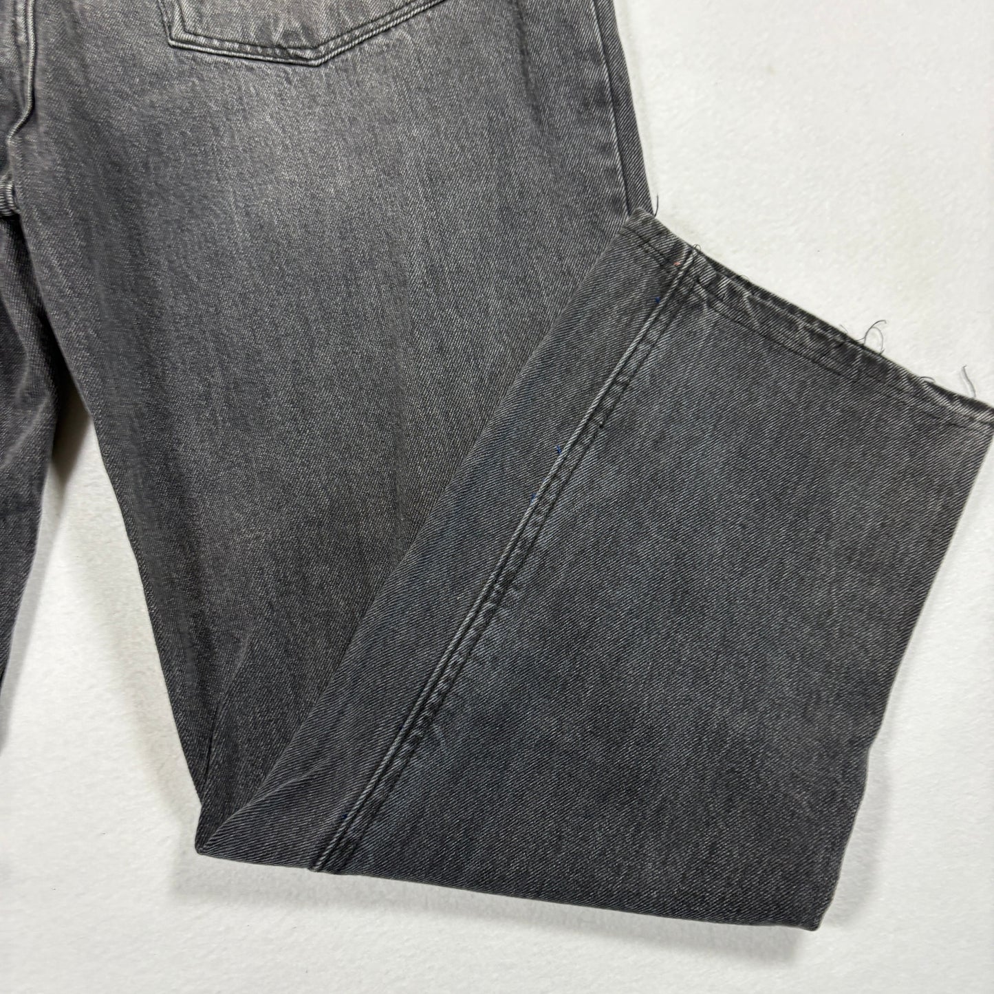 Arizona Jean Co Mens Baggy Jeans 40 Black Denim Y2K 90s Grunge Straight Fit