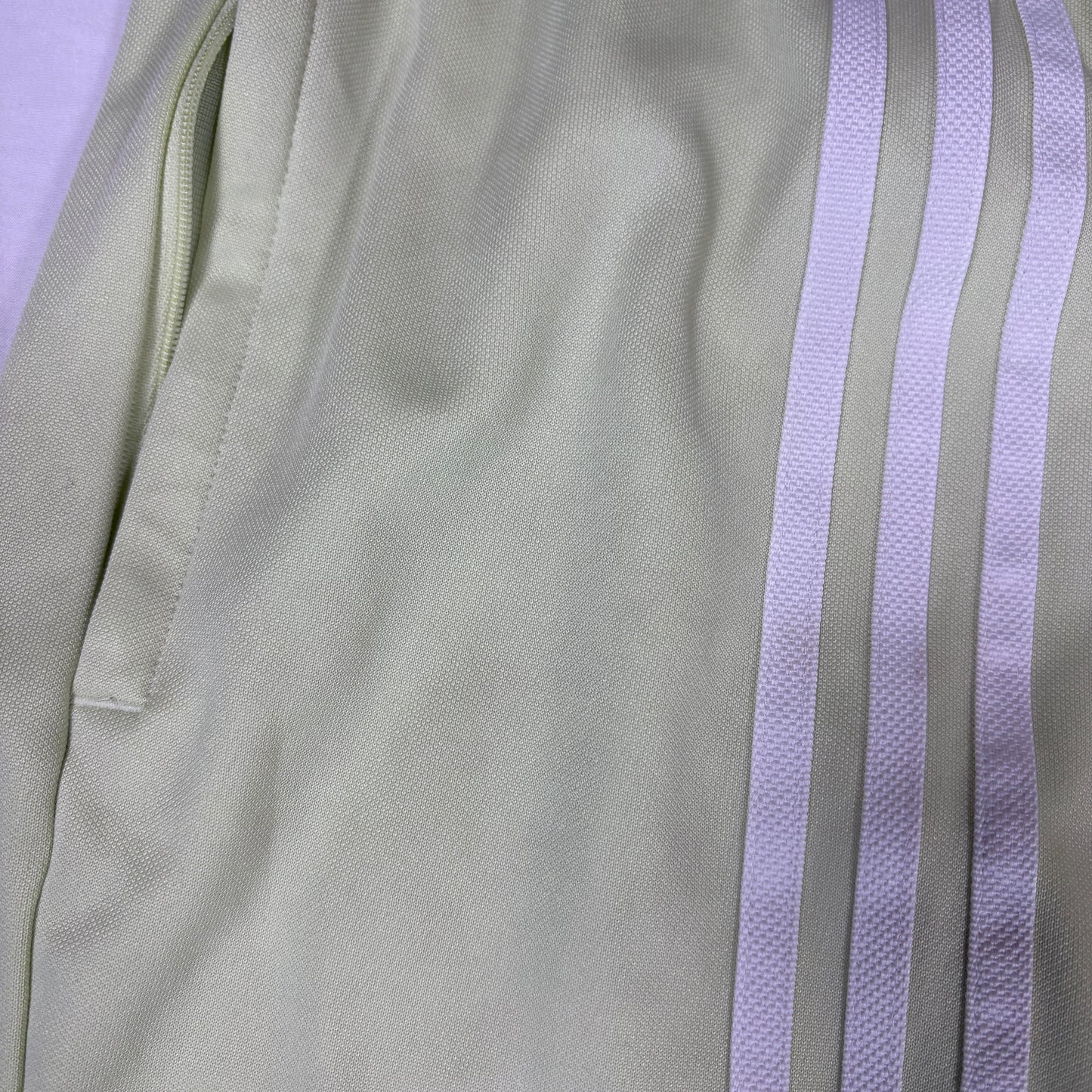 Adidas Men’s XL Track Pants Green 3-Stripes Joggers Athletic Tapered Zip Cuffs