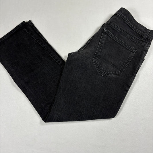 Arizona Mens Jeans 32x30 Black Slim Straight Flex Denim Y2K 90s Grunge
