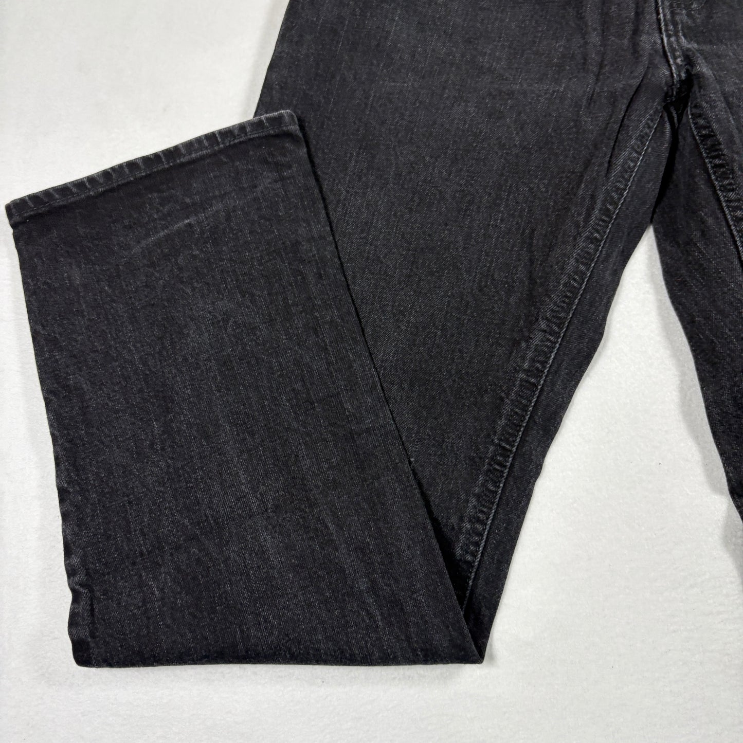 Arizona Mens Jeans 32x30 Black Slim Straight Flex Denim Y2K 90s Grunge