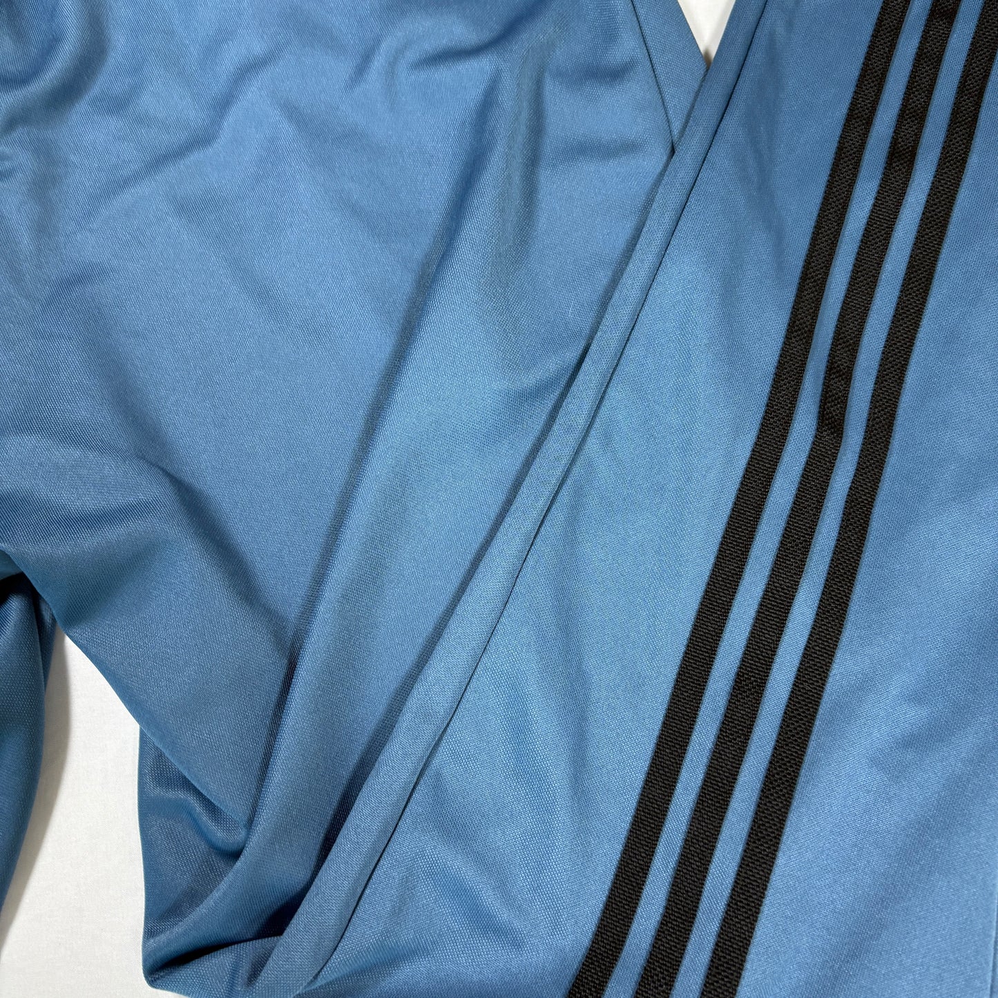 Adidas Men’s XL Track Pants Blue Black 3-Stripes Joggers Tapered Primegreen