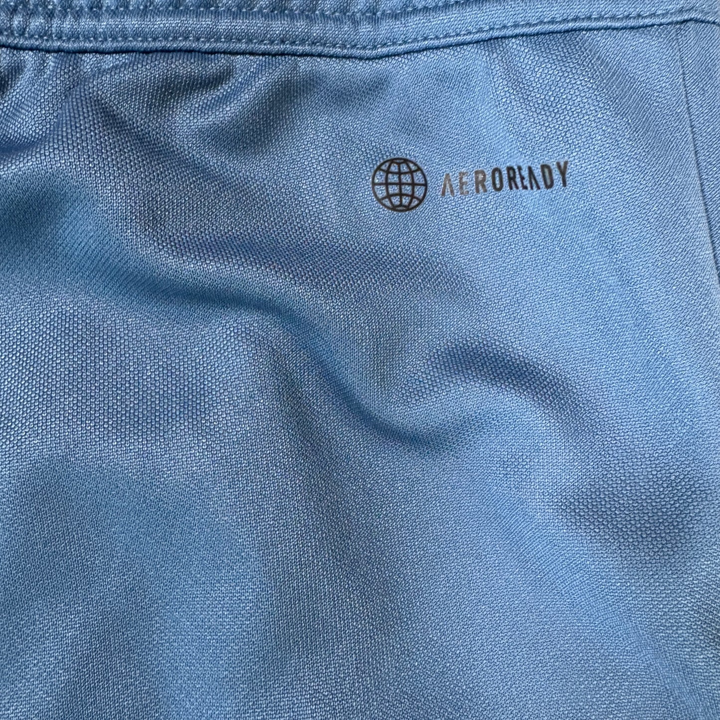 Adidas Men’s XL Track Pants Blue Black 3-Stripes Joggers Tapered Primegreen