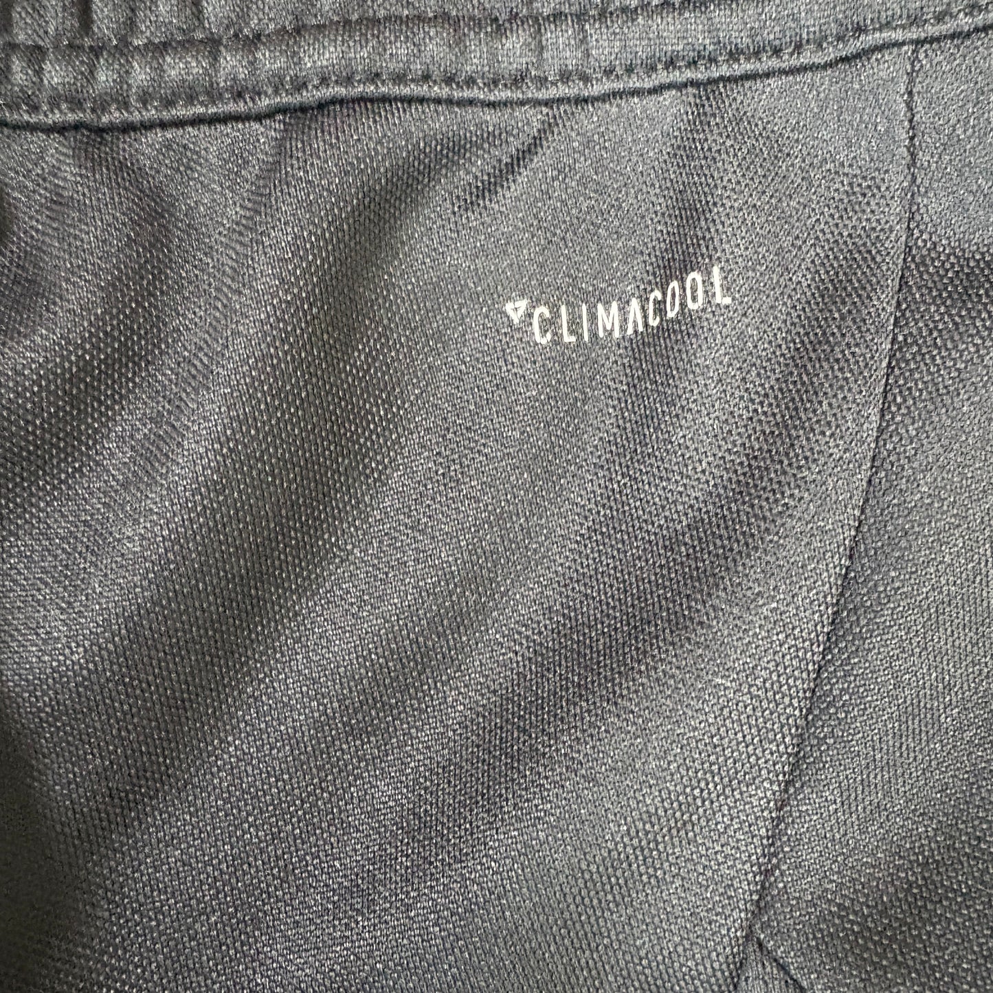 Adidas Men’s L Track Pants Black Green 3-Stripes Joggers Tapered Training