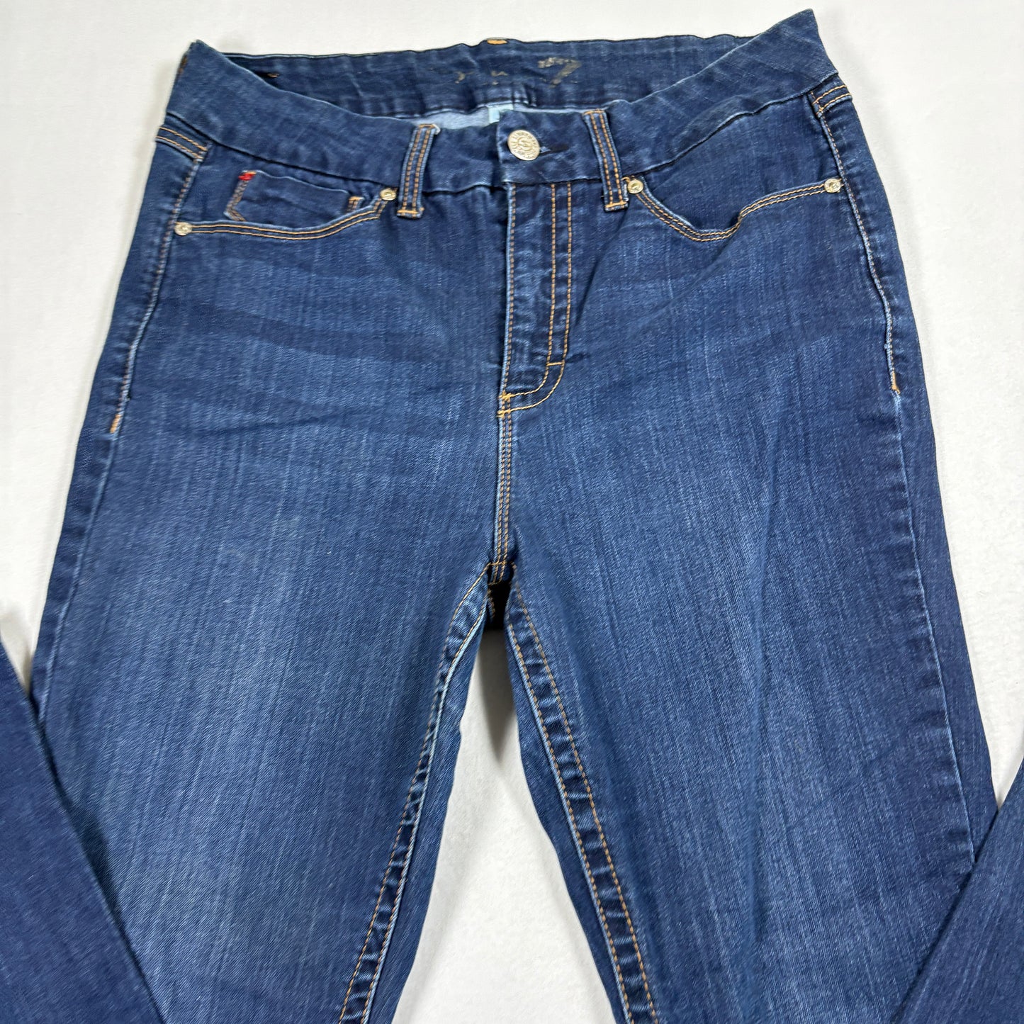 Seven7 Womens Jeans Sz 12 Dark Wash Skinny Denim Stretch Y2K Curvy Vintage