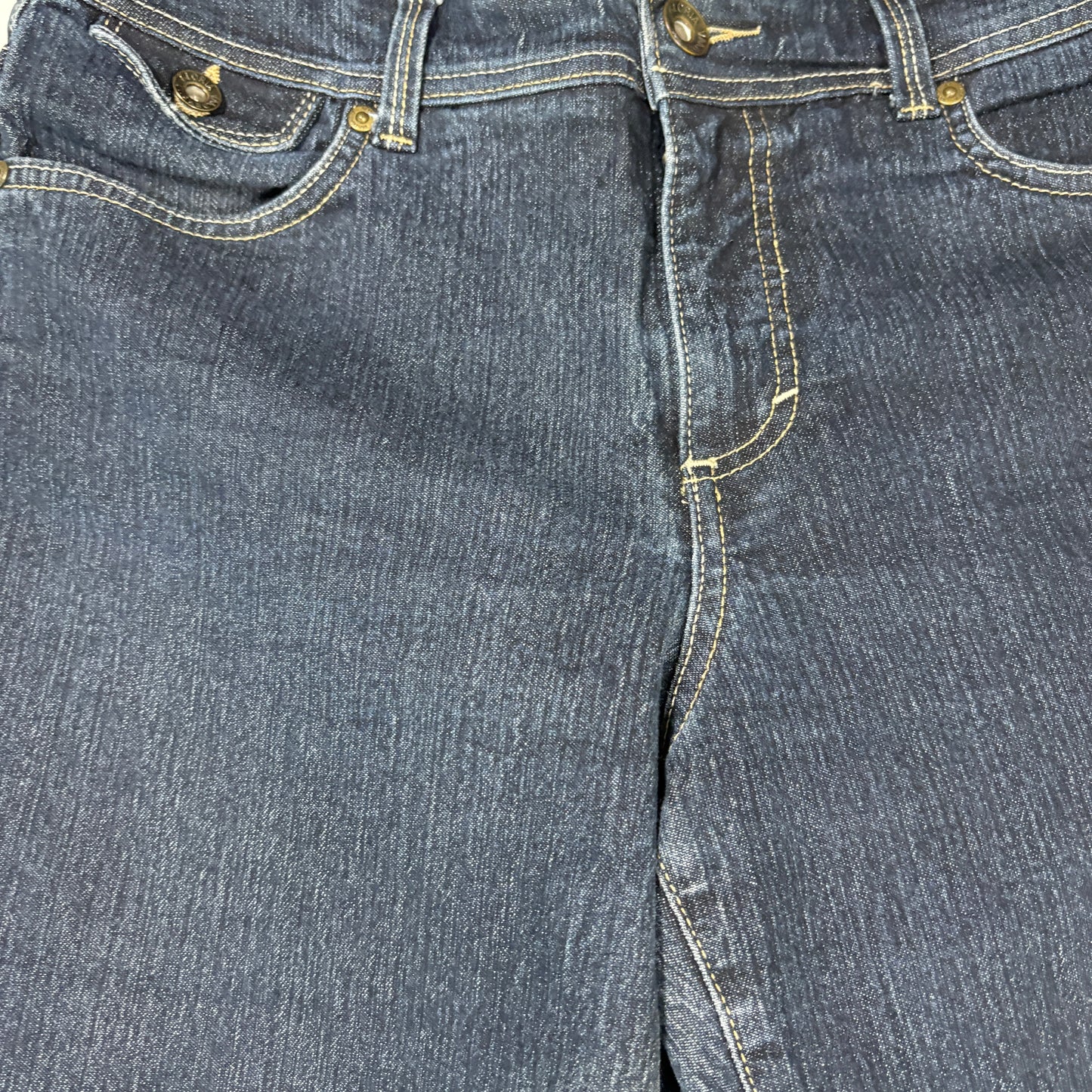 Gloria Vanderbilt Women’s Jeans Size 12 Blue Bootcut Stretch Denim Mid Rise