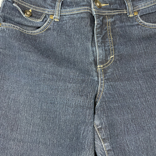 Gloria Vanderbilt Women’s Jeans Size 12 Blue Bootcut Stretch Denim Mid Rise