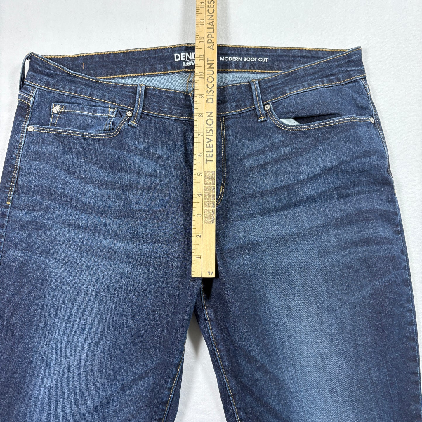 Denizen Levi’s Mens Jeans 33x32 Dark Wash Modern Bootcut Denim Y2K 90s