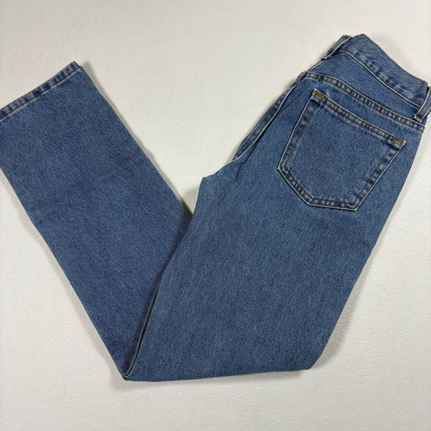 George Mens Jeans 30x32 Medium Wash Regular Fit Denim Straight Vintage 90s