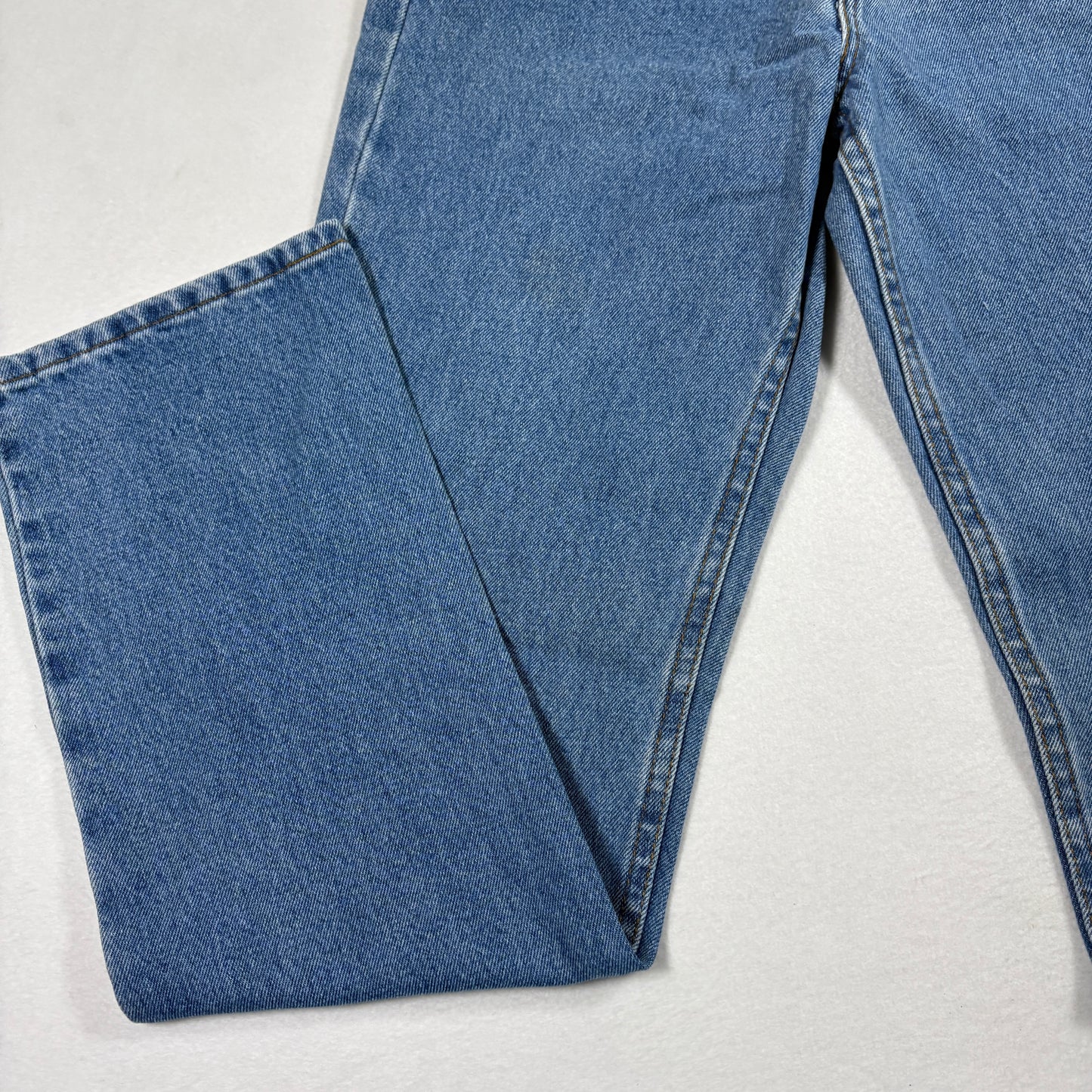 George Mens Jeans 30x32 Medium Wash Regular Fit Denim Straight Vintage 90s