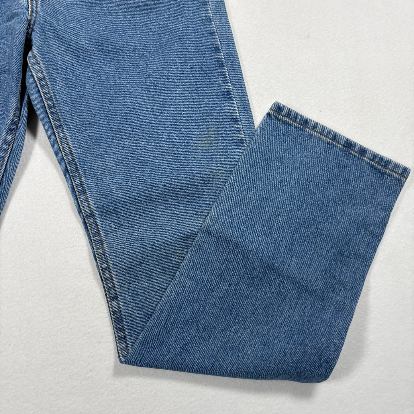 George Mens Jeans 30x32 Medium Wash Regular Fit Denim Straight Vintage 90s