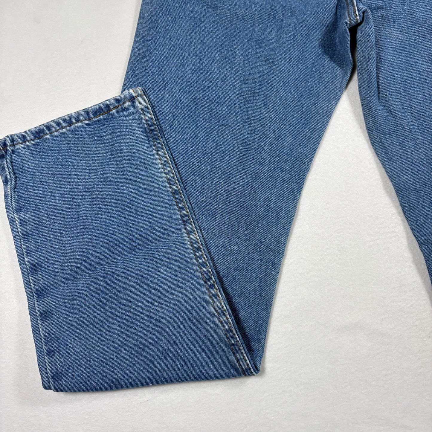 George Mens Jeans 30x32 Medium Wash Regular Fit Denim Straight Vintage 90s