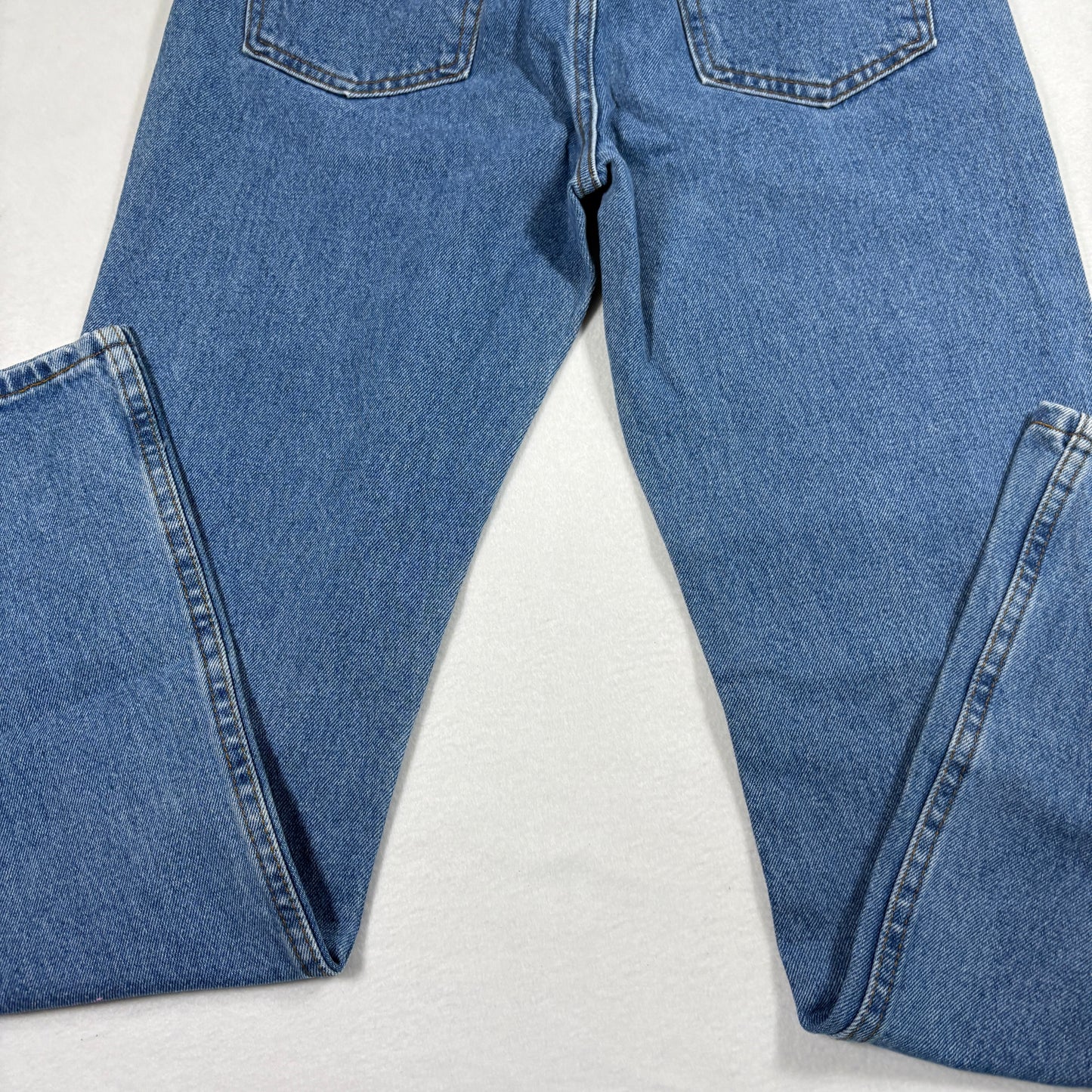 George Mens Jeans 30x32 Medium Wash Regular Fit Denim Straight Vintage 90s