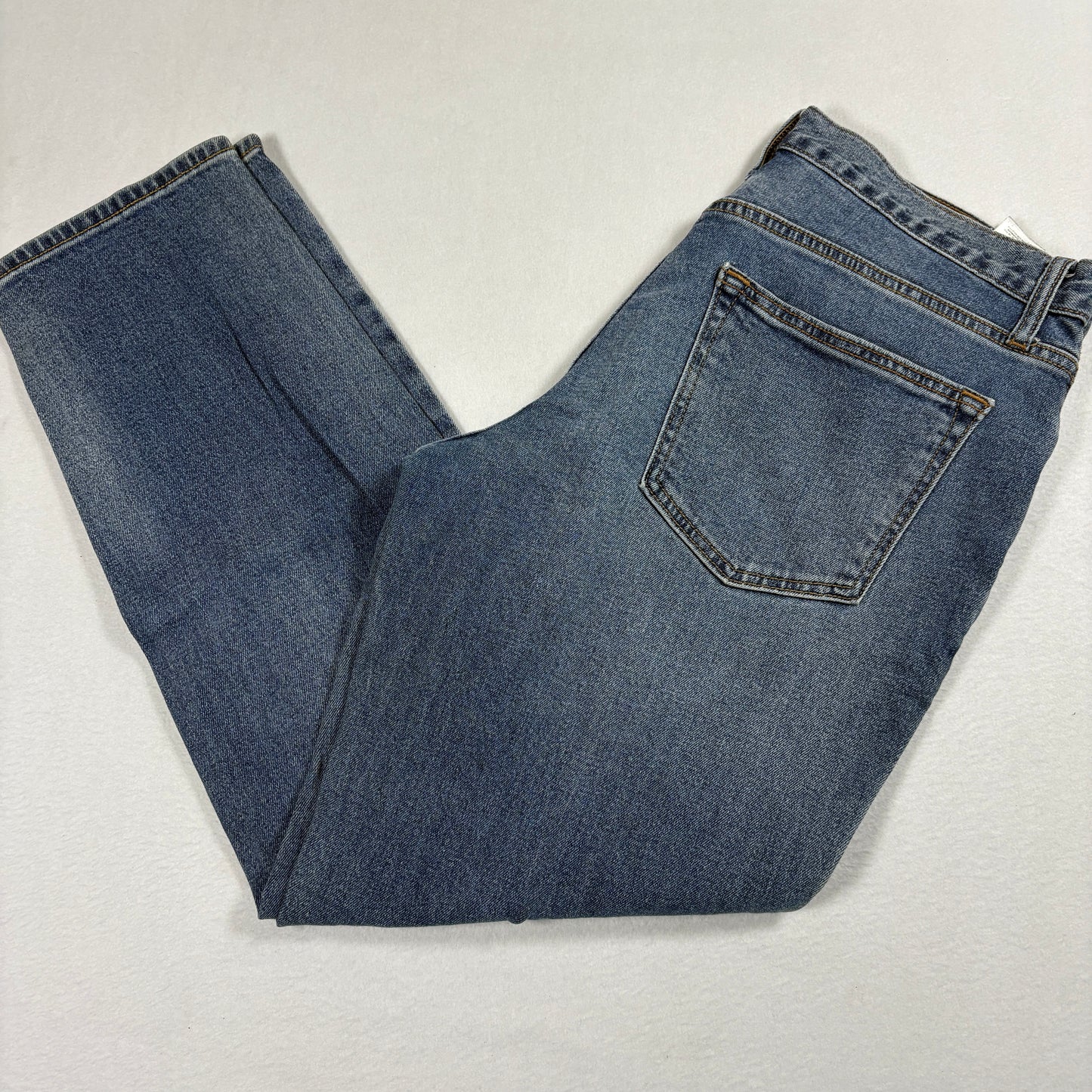 Old Navy Mens Jeans 32x30 Light Wash Athletic Taper Built-In Flex Y2K 90s