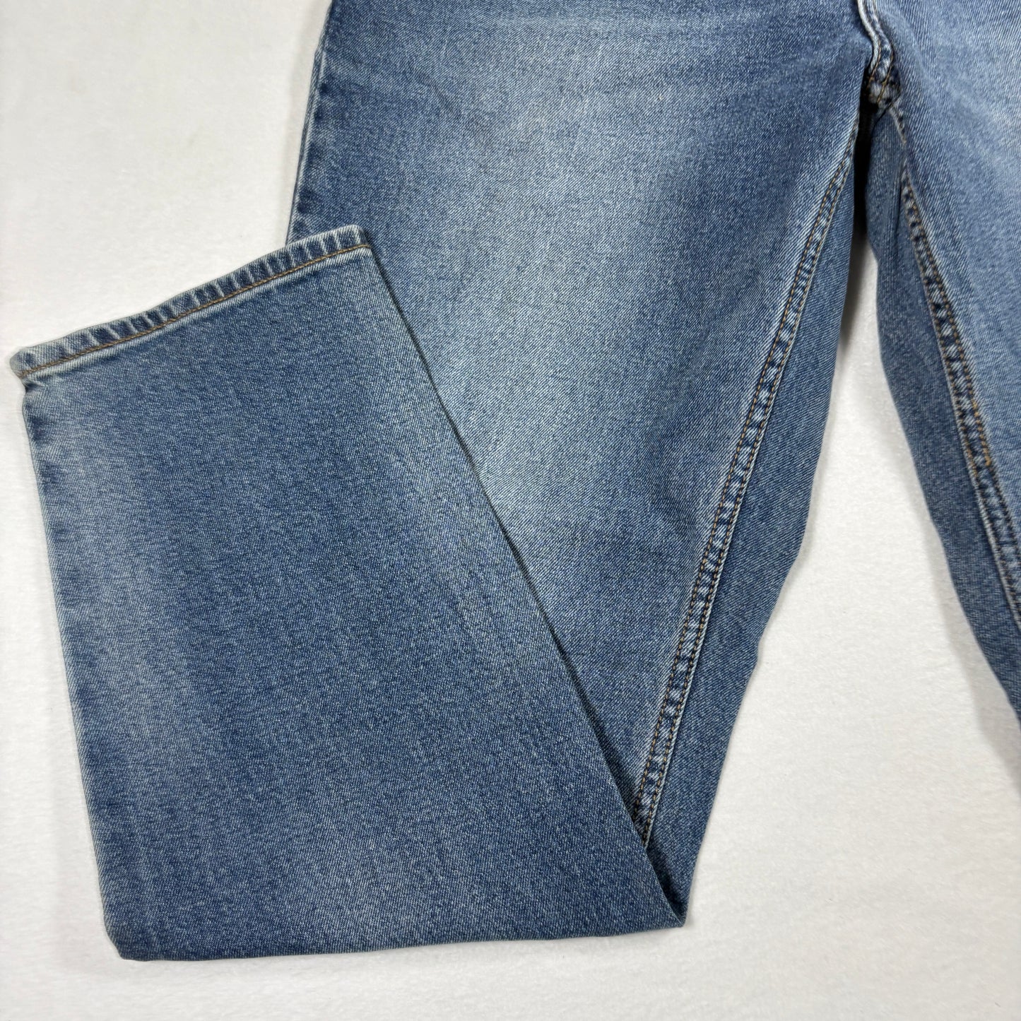 Old Navy Mens Jeans 32x30 Light Wash Athletic Taper Built-In Flex Y2K 90s