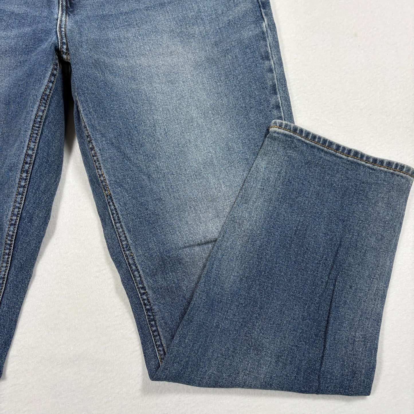 Old Navy Mens Jeans 32x30 Light Wash Athletic Taper Built-In Flex Y2K 90s