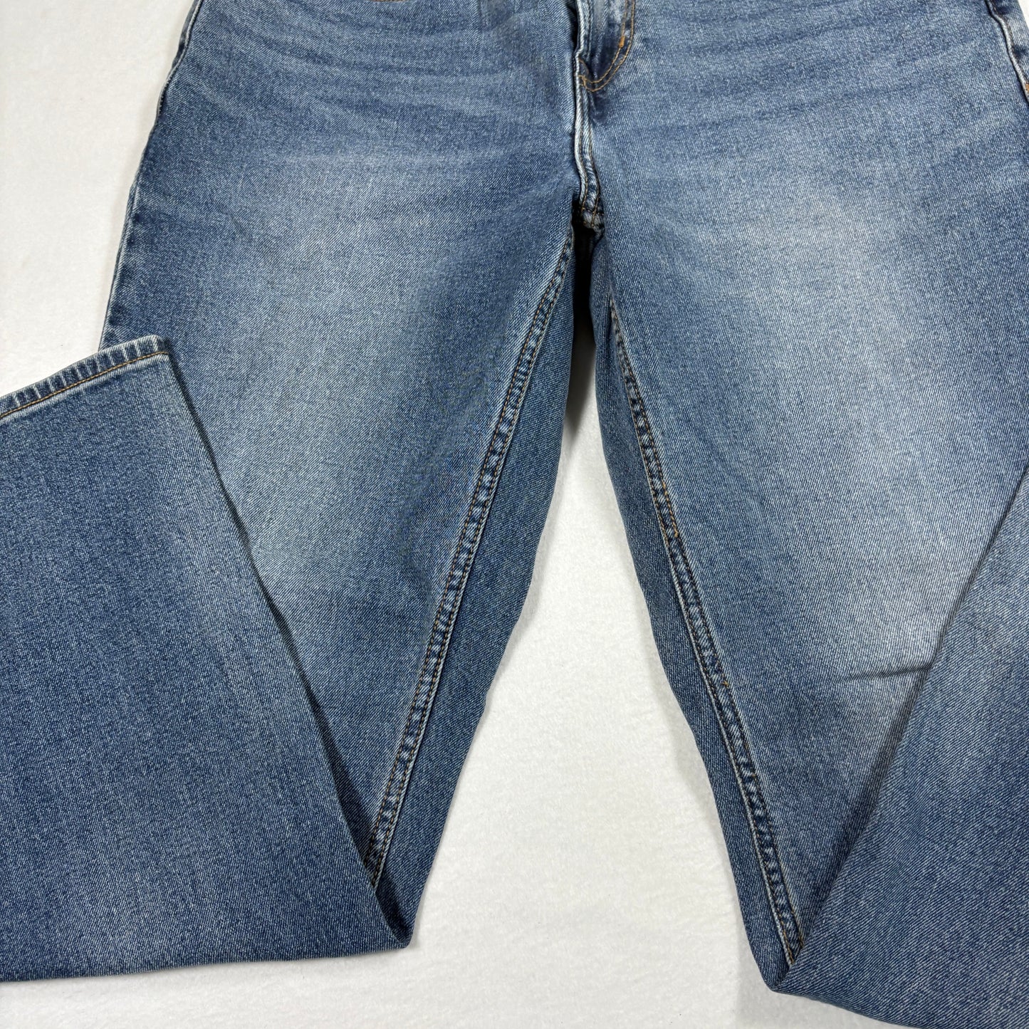 Old Navy Mens Jeans 32x30 Light Wash Athletic Taper Built-In Flex Y2K 90s