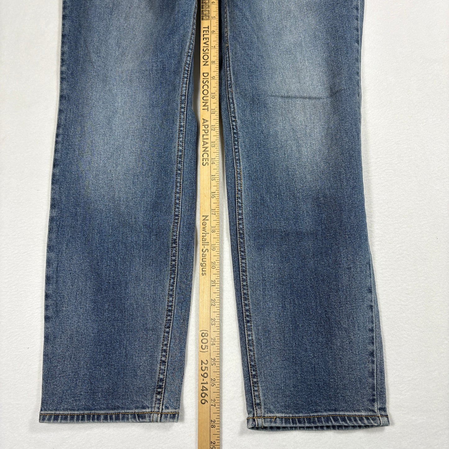 Old Navy Mens Jeans 32x30 Light Wash Athletic Taper Built-In Flex Y2K 90s