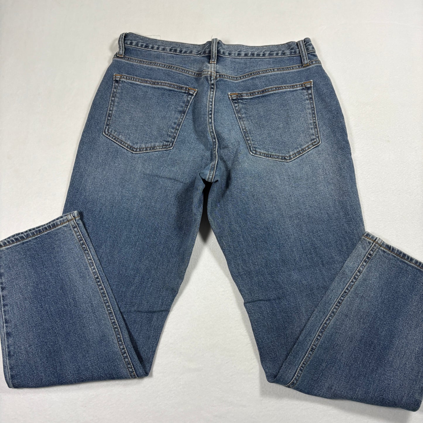 Old Navy Mens Jeans 32x30 Light Wash Athletic Taper Built-In Flex Y2K 90s