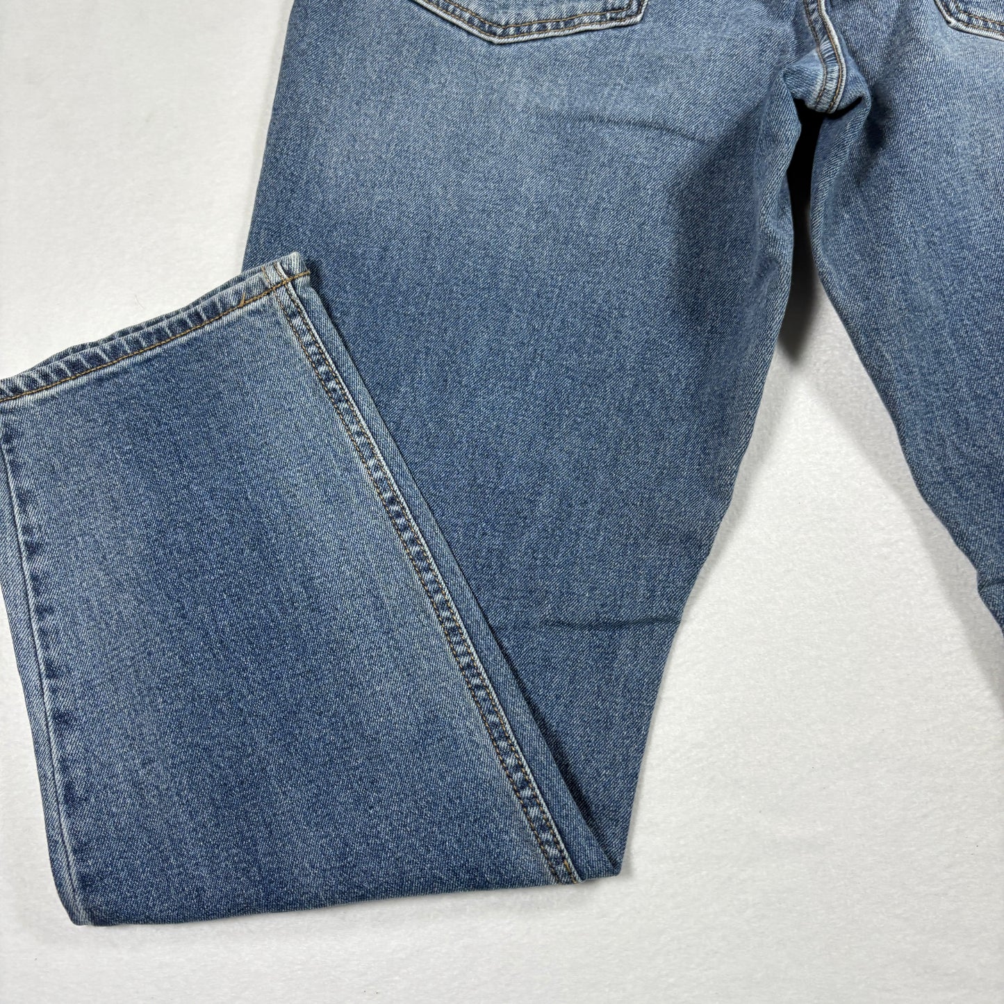 Old Navy Mens Jeans 32x30 Light Wash Athletic Taper Built-In Flex Y2K 90s