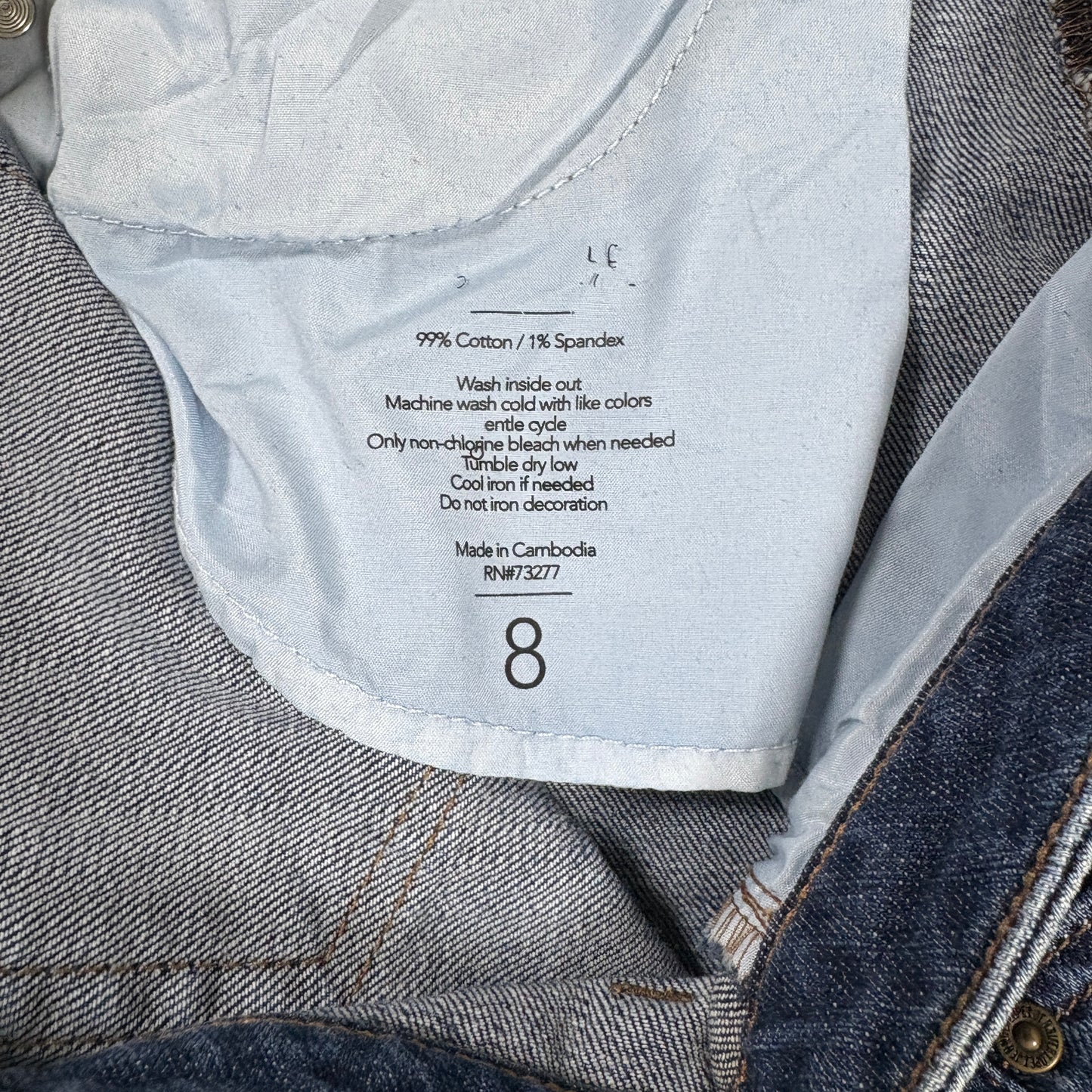 Jennifer Lopez Women’s Size 8 Bootcut Blue Denim Jeans Stretch Medium Wash