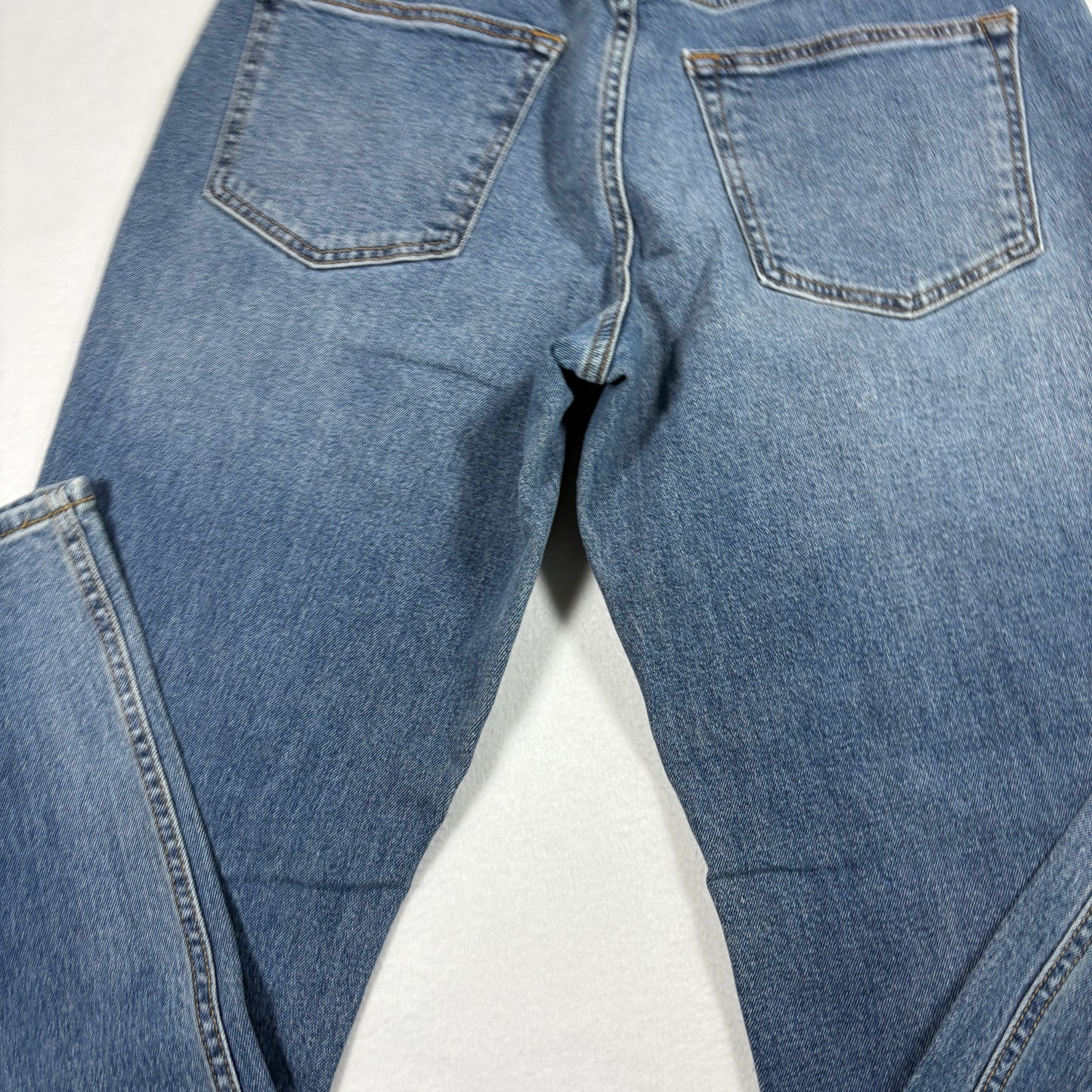 Old Navy Mens Jeans 32x30 Light Wash Athletic Taper Built-In Flex Y2K 90s
