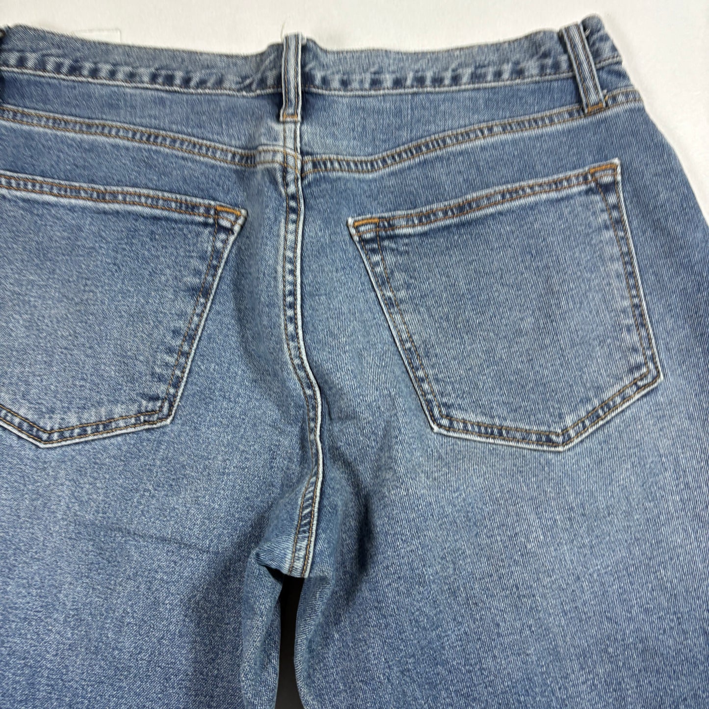 Old Navy Mens Jeans 32x30 Light Wash Athletic Taper Built-In Flex Y2K 90s