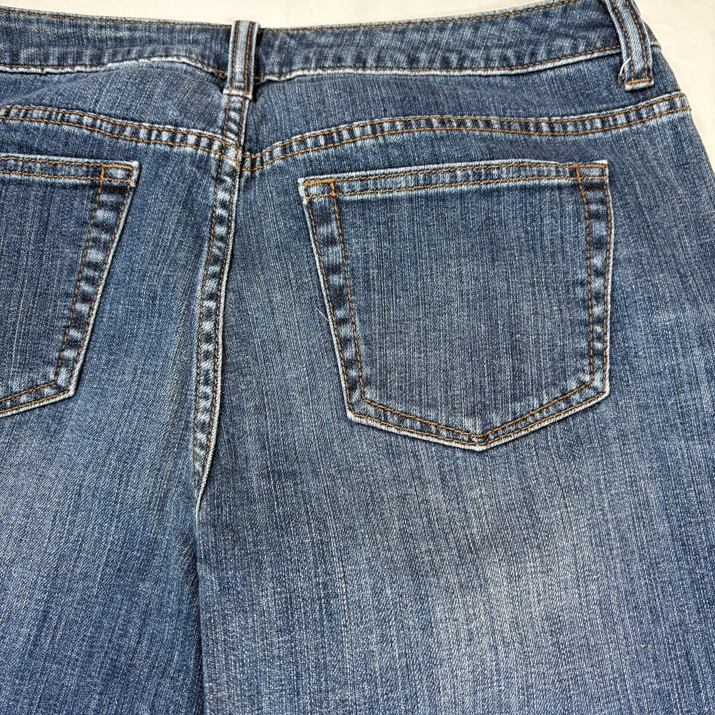 Jennifer Lopez Women’s Size 8 Bootcut Blue Denim Jeans Stretch Medium Wash