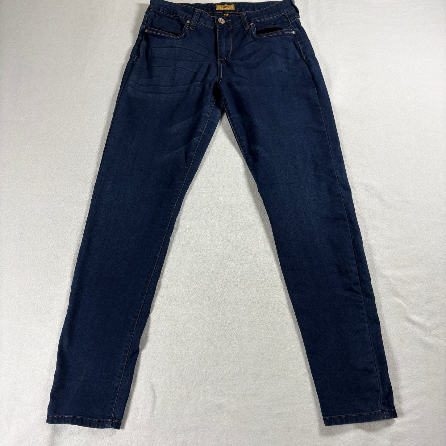STS Blue Womens Mid Rise Skinny Dark Wash 13 Stretch Denim Jeans Cotton Blend