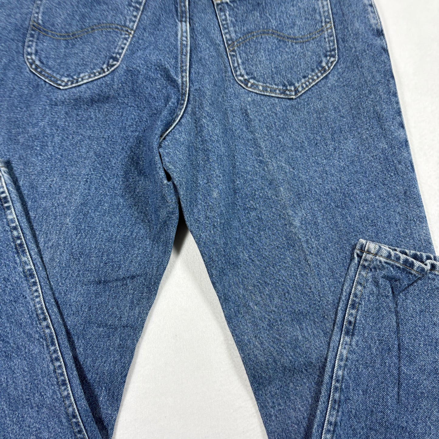 Lee Mens Jeans 38x30 Blue Denim Y2K Vintage Straight 90s Grunge Classic USA
