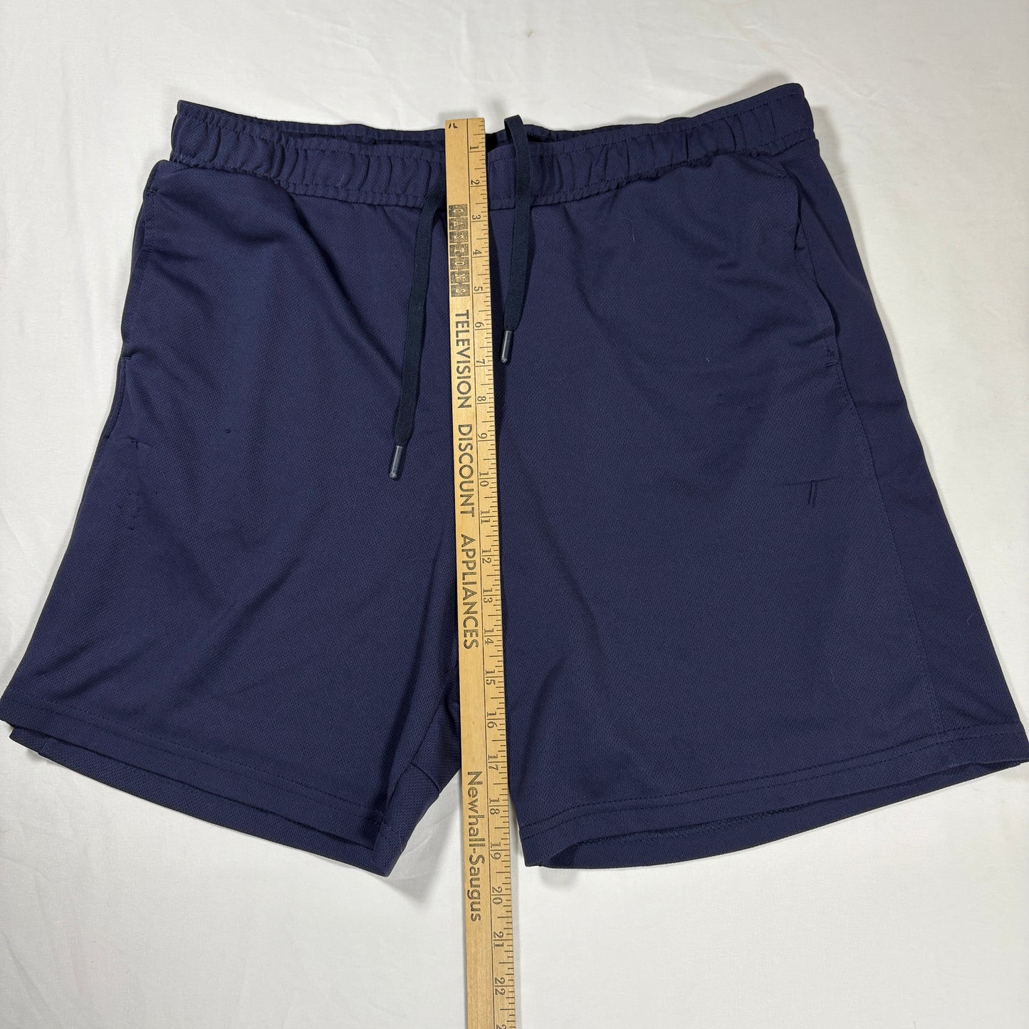 All In Motion Men’s Shorts L Navy Blue Athletic Training Performance Gym Active
