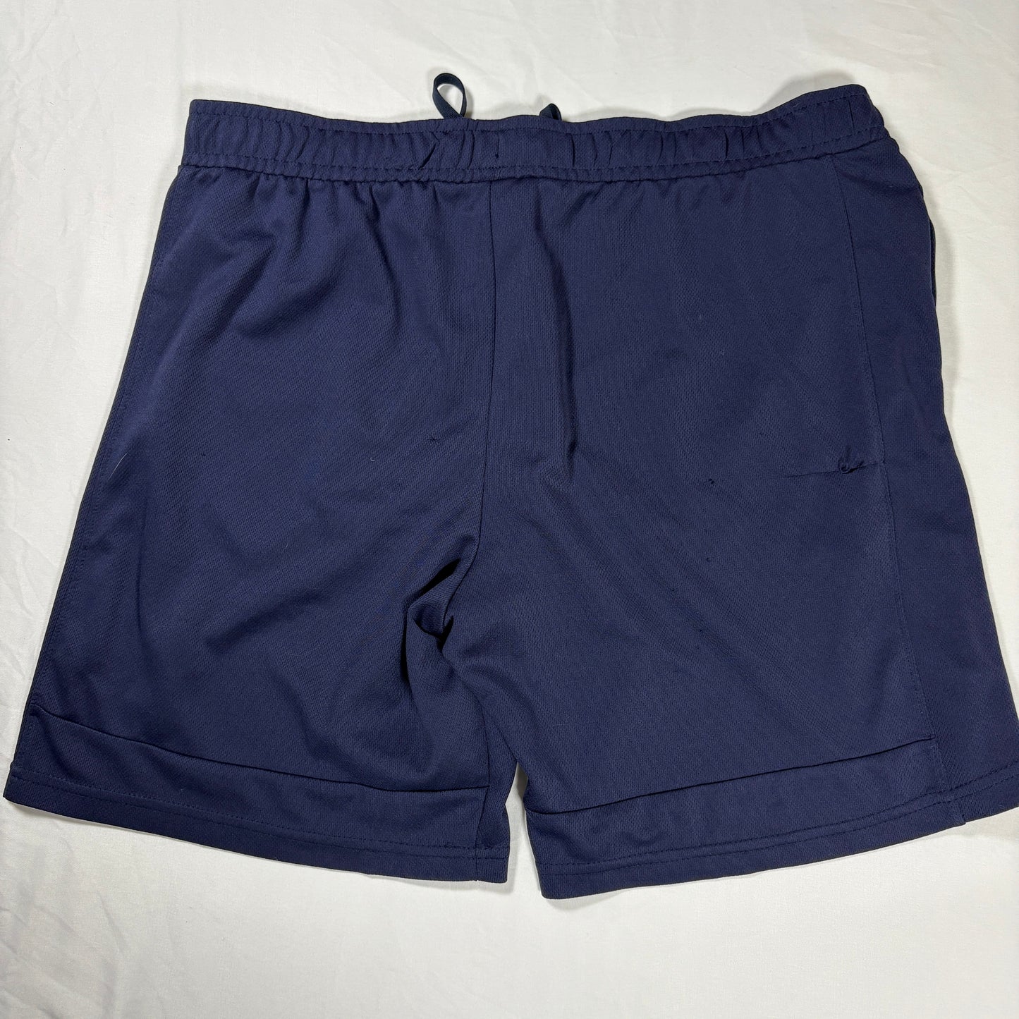 All In Motion Men’s Shorts L Navy Blue Athletic Training Performance Gym Active