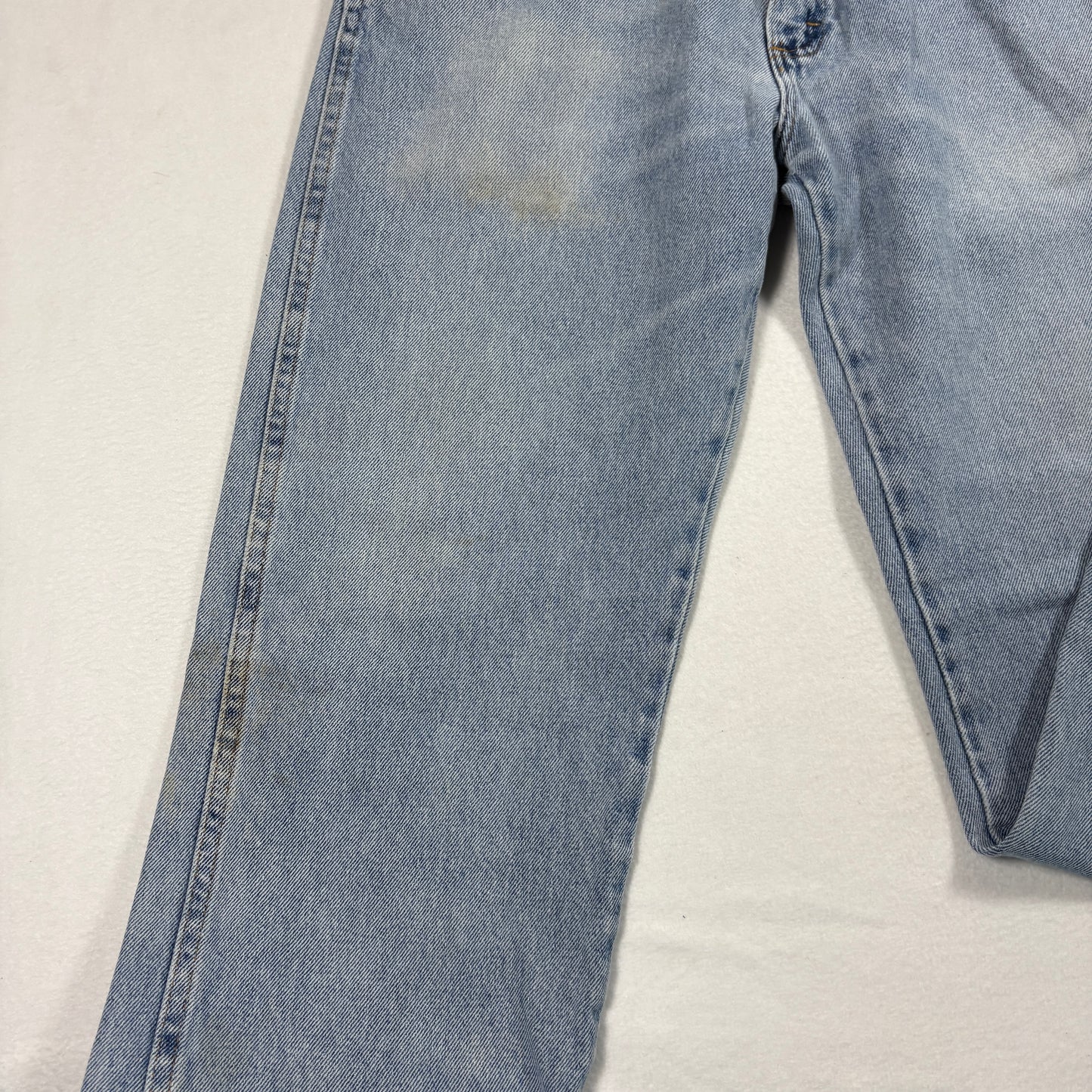 Rustler Mens Jeans 34x29 Light Blue Denim Y2K Vintage 90s Grunge Straight