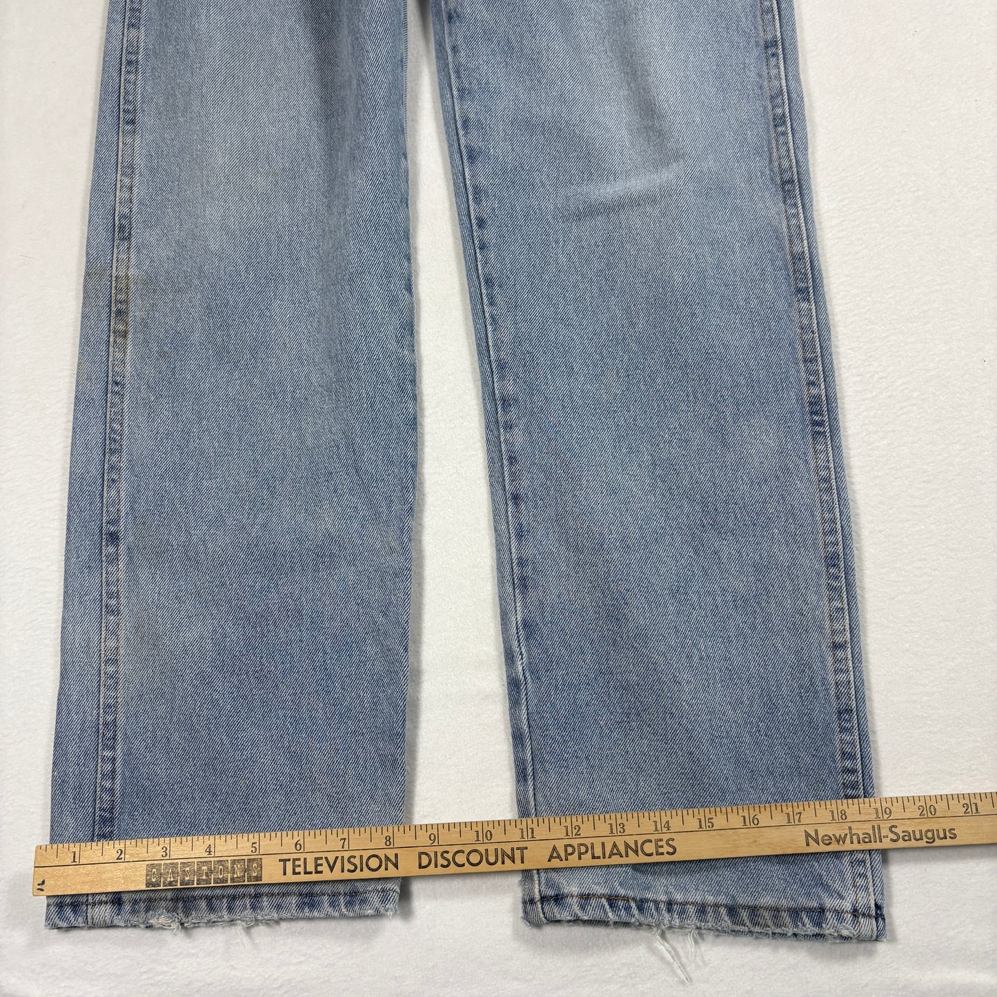 Rustler Mens Jeans 34x29 Light Blue Denim Y2K Vintage 90s Grunge Straight