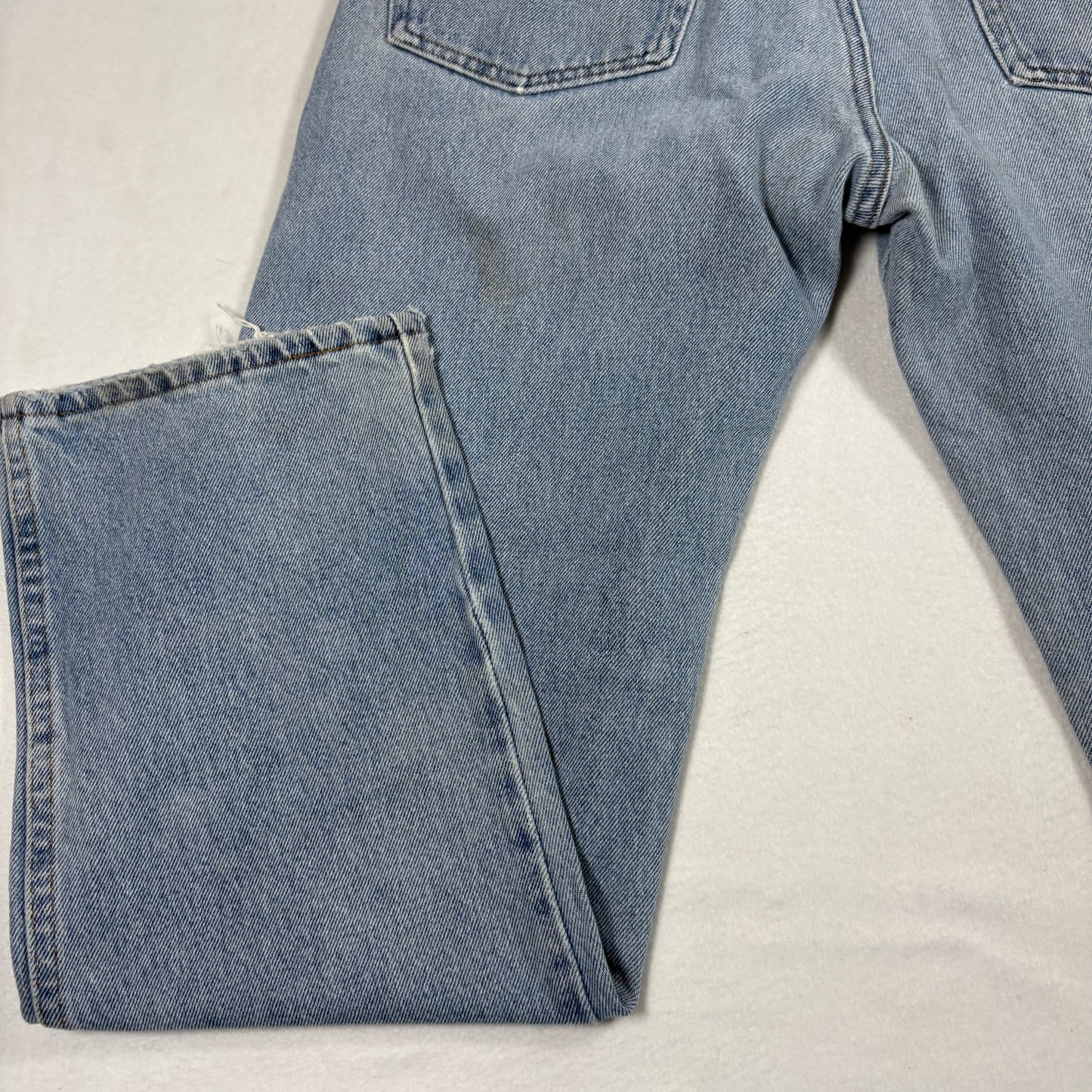 Rustler Mens Jeans 34x29 Light Blue Denim Y2K Vintage 90s Grunge Straight