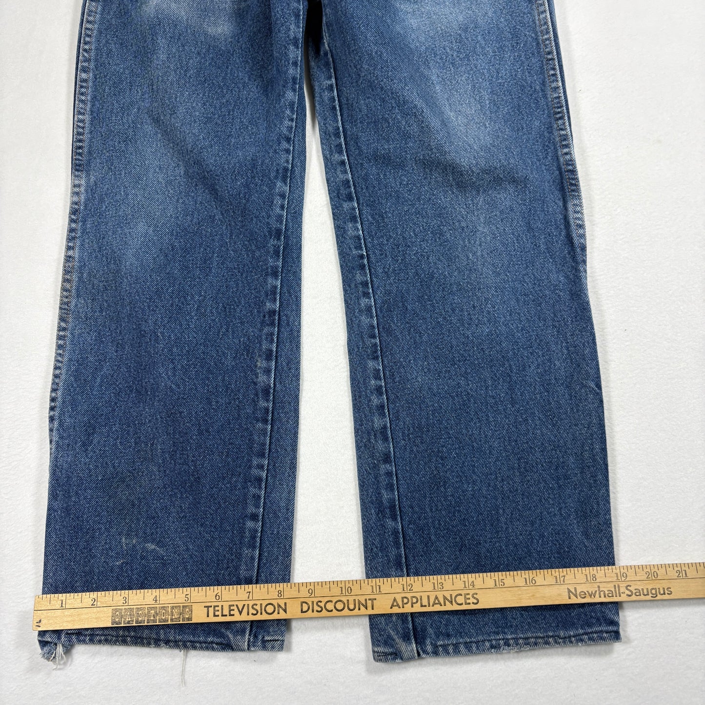 Rustler Mens Jeans 34x29 Blue Denim Vintage Y2K 90s Grunge Straight Workwear