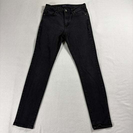 Black jeans on a white background
