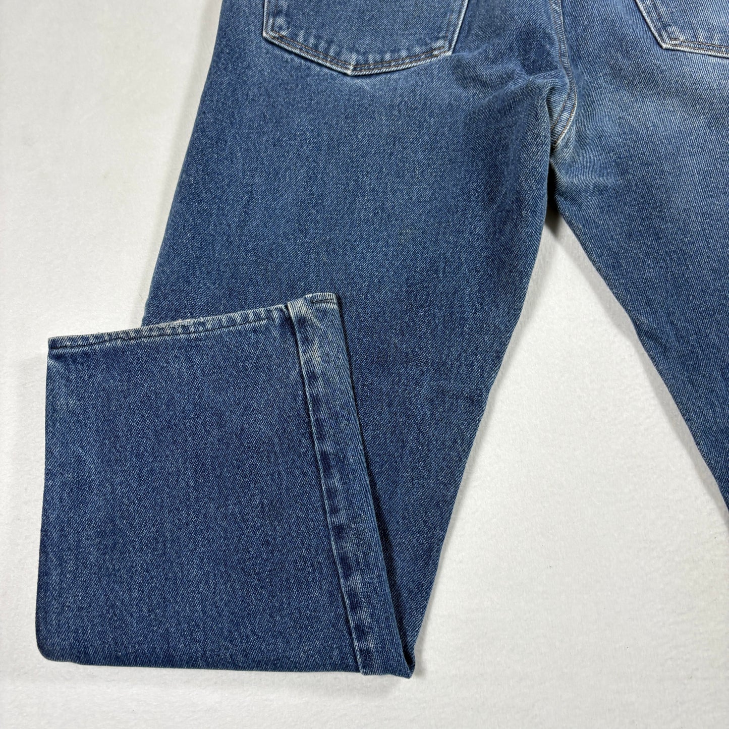 Rustler Mens Jeans 34x29 Blue Denim Vintage Y2K 90s Grunge Straight Workwear