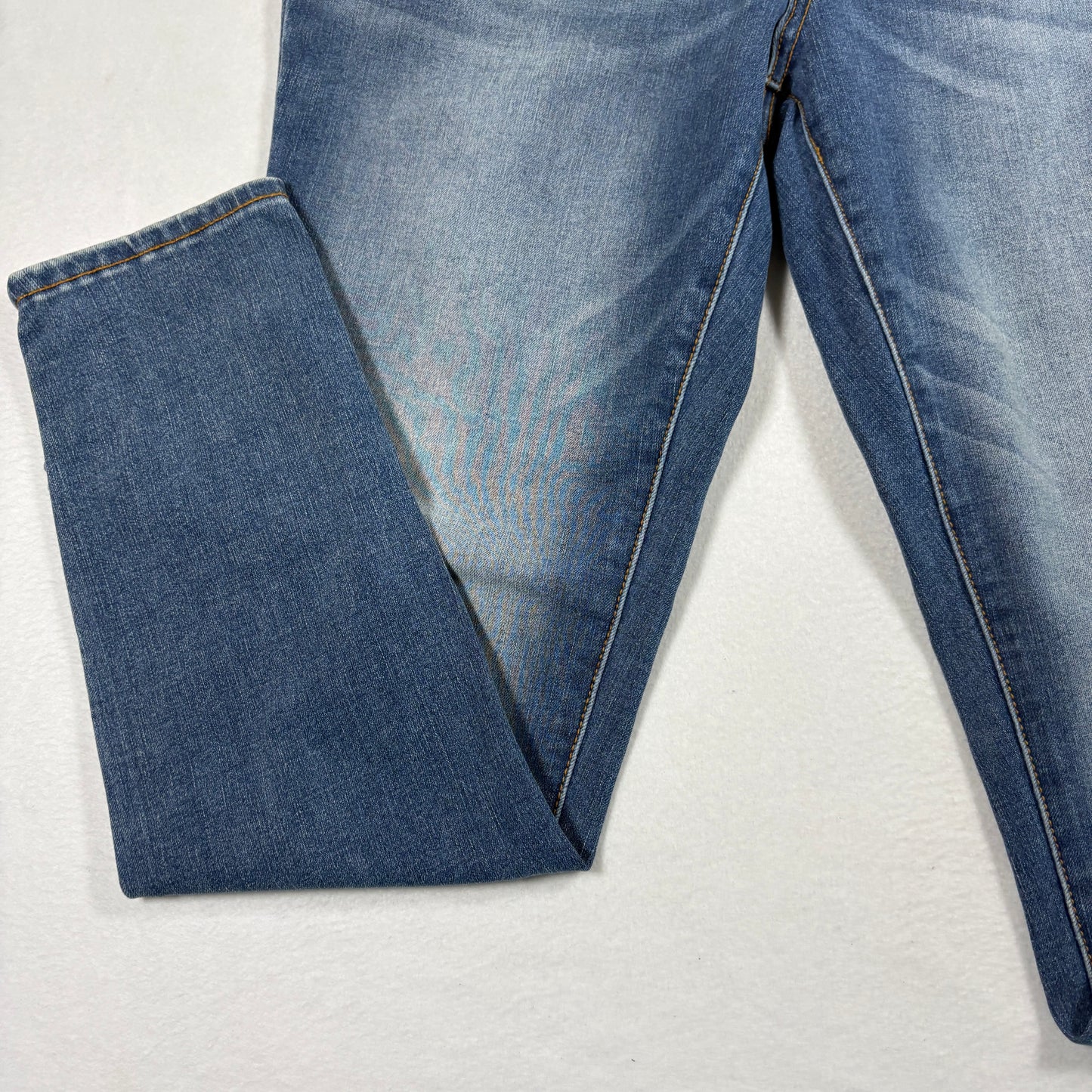 Time and Tru Womens Jeans Size 8 Blue High Rise Curvy Stretch Denim Y2K Classic