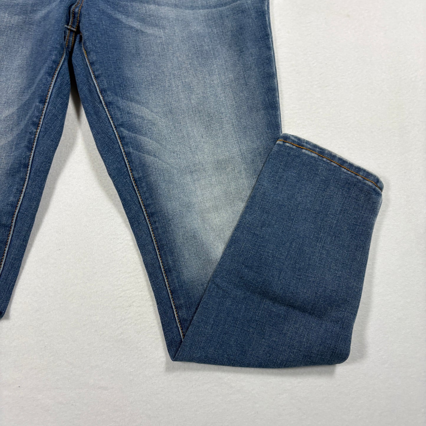 Time and Tru Womens Jeans Size 8 Blue High Rise Curvy Stretch Denim Y2K Classic